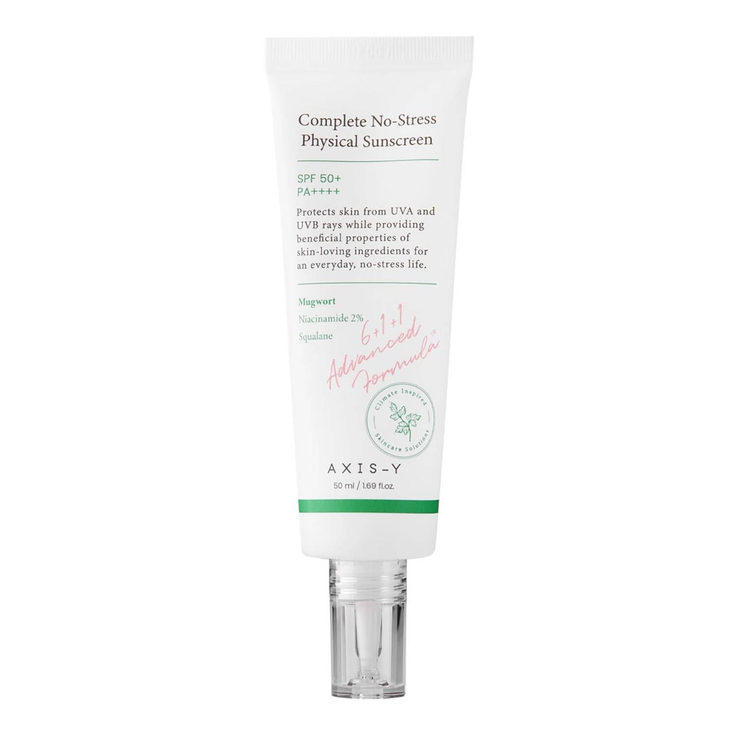 Axis-Y Complete No-Stress Physical Spf50++++ 50Ml