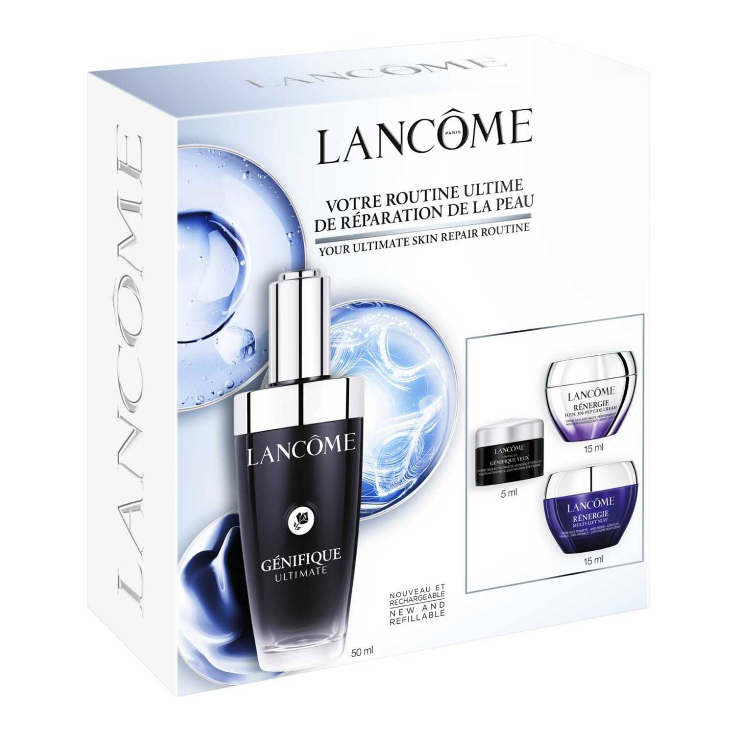 Lancôme Genifique Serum 50Ml Routine Set