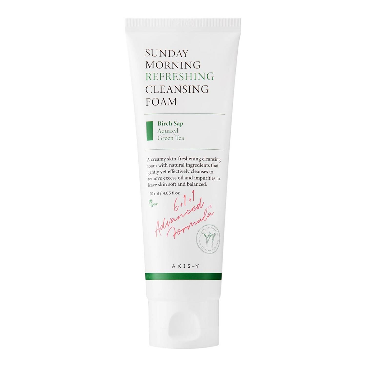 Axis-Y Sunday Morning Refreshing Cleansing Foam 120Ml