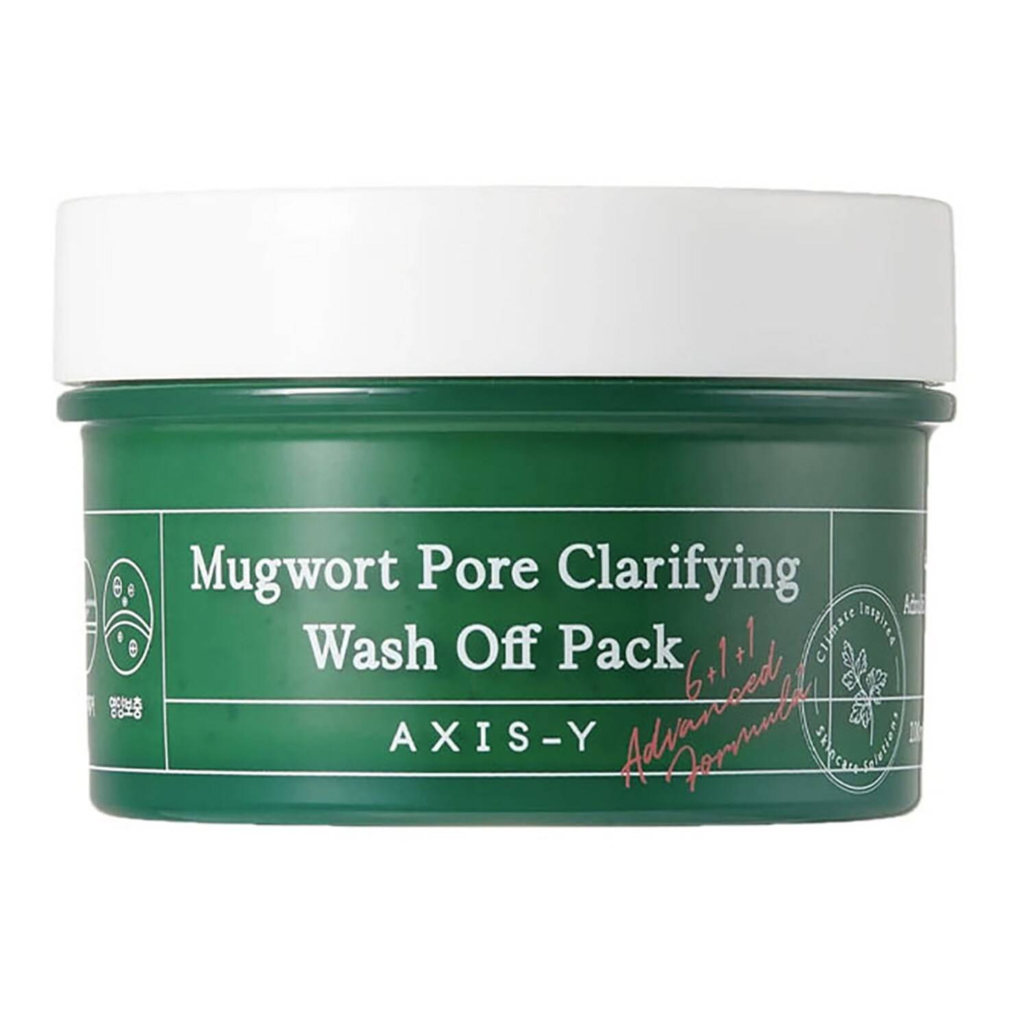 Axis-Y Mugwort Pore Clarifying Wash Off Pack 100Ml