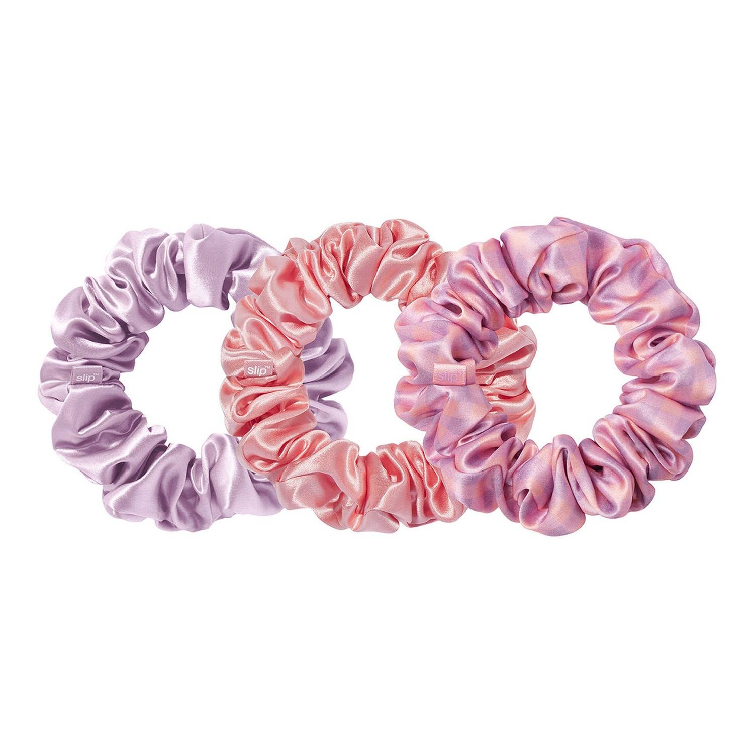 Slip Slip Pure Silk Large Scrunchies Belleflower