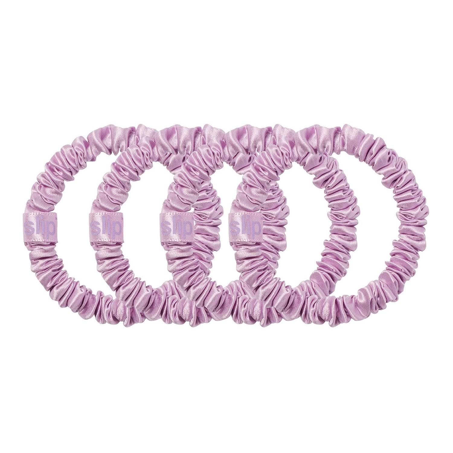 Slip Pure Silk Skinny Scrunchies Set Of 4