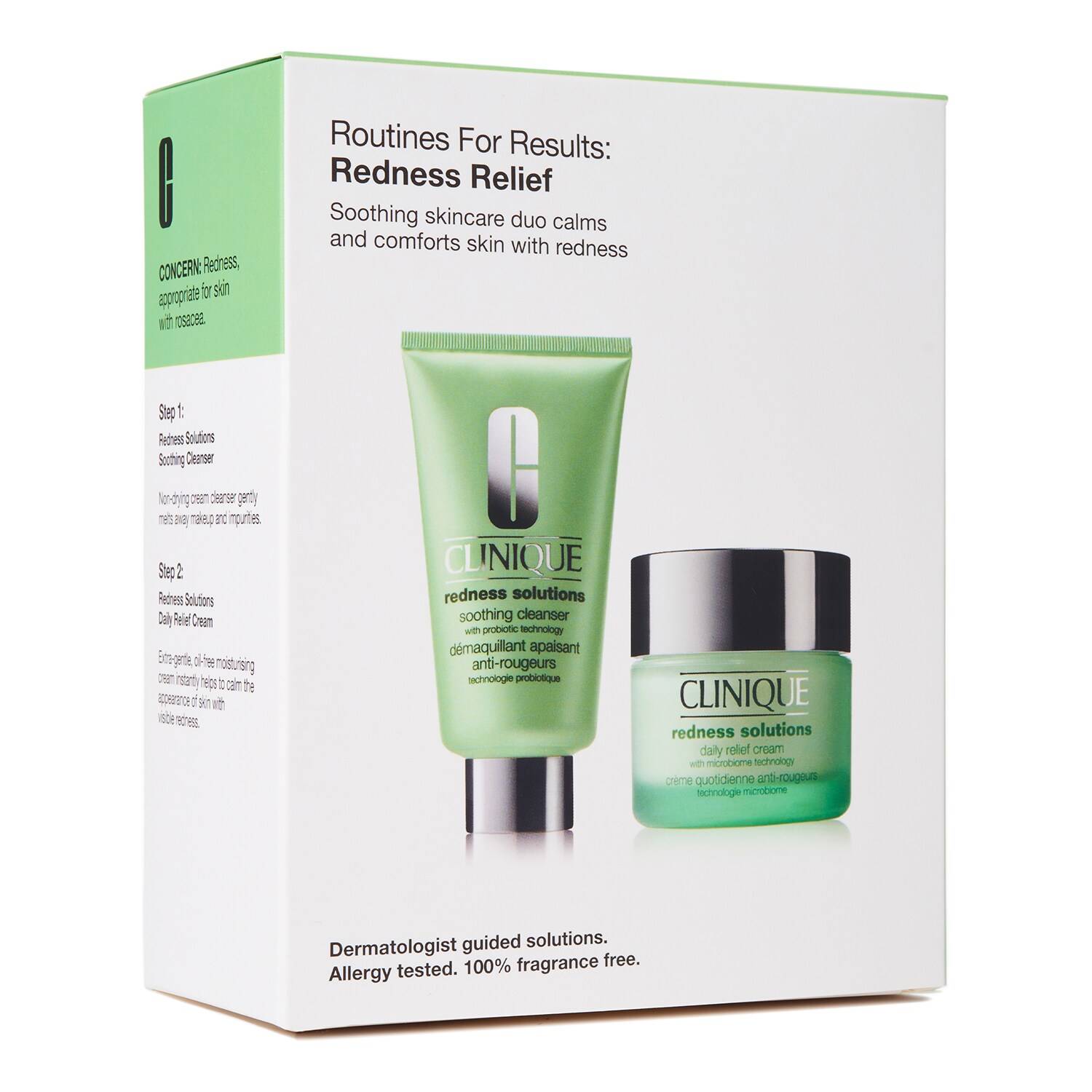 Clinique Routines For Results: Redness Relief Skincare Set