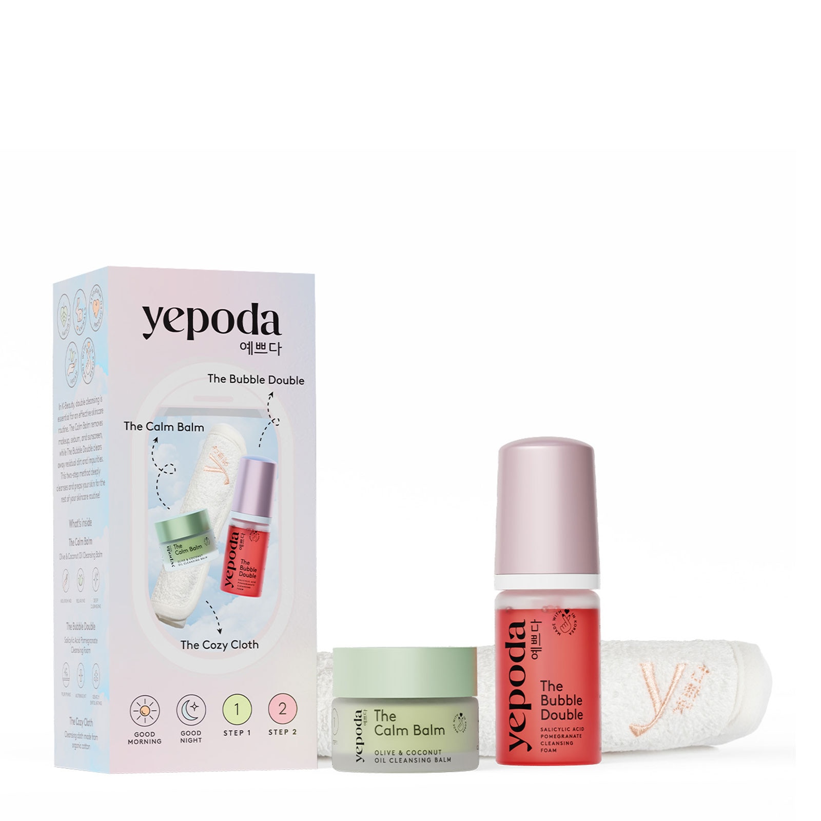 Yepoda Cleanse The Mini Cleansing Duo