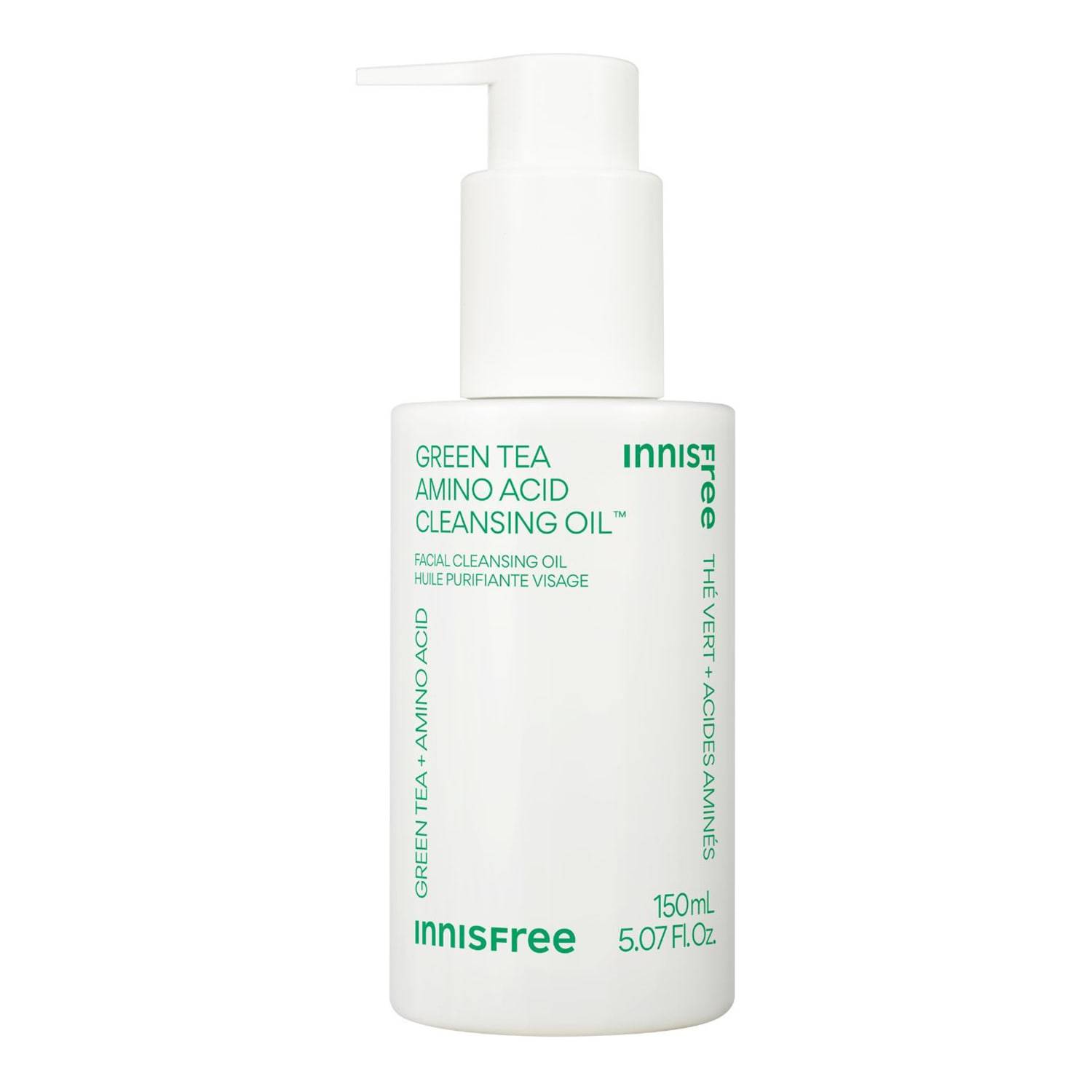 Innisfree Green Tea Amino Acid Makeup Removing Cleansing Oil - Face Cleanser 150 Ml