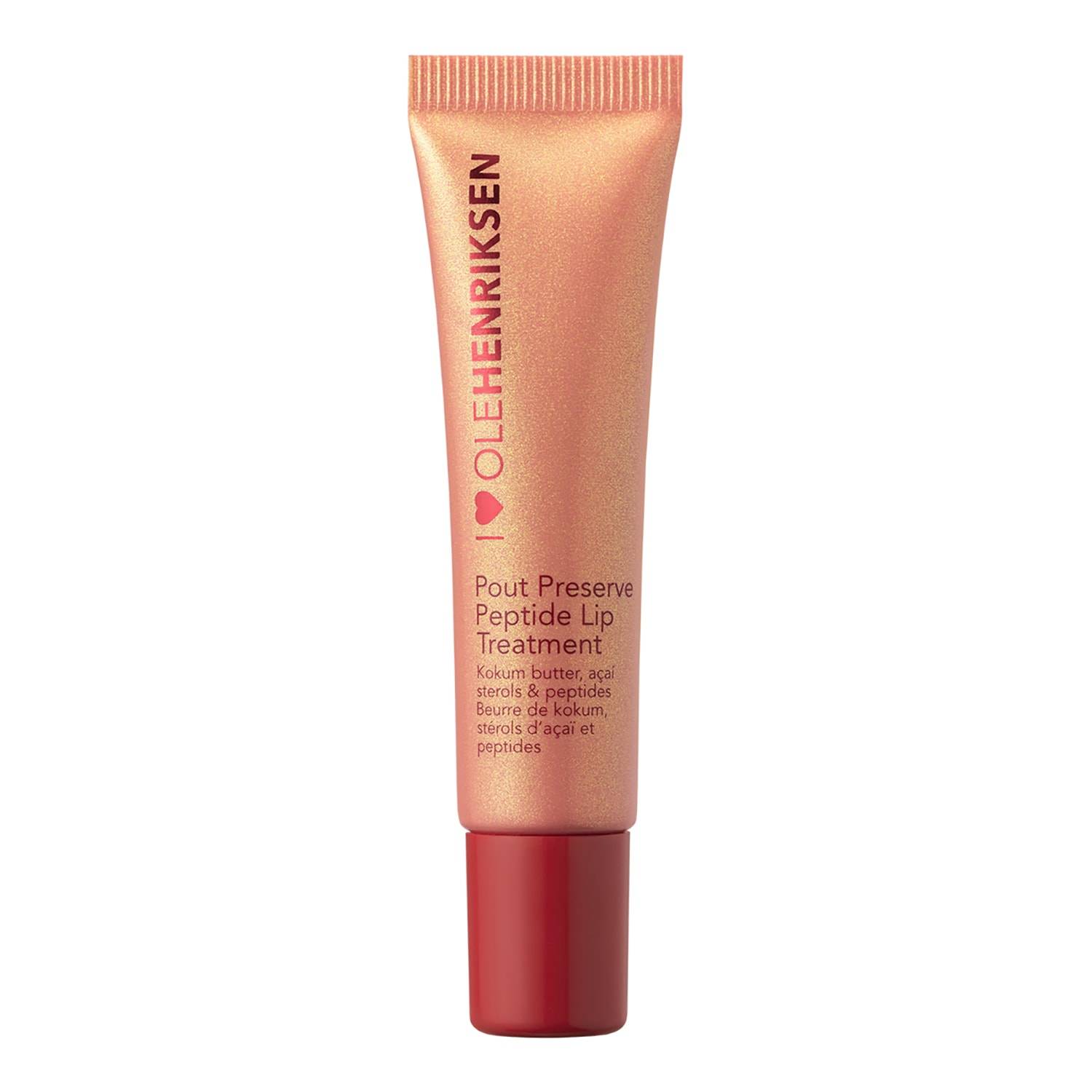 Olehenriksen Glimmer Pout Preserve Lip Treatment Strawberry Sorbet 12Ml
