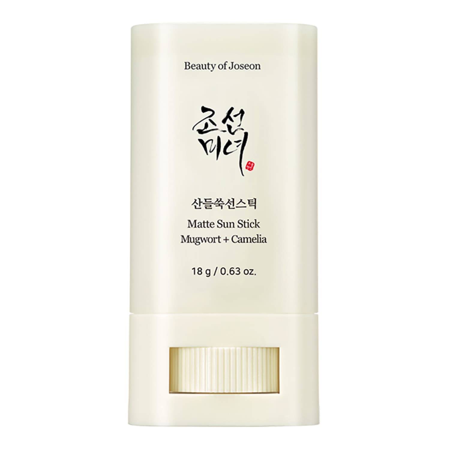 Beauty Of Joseon Matte Sun Stick: Mugwort + Camelia - Non-Greasy Sun Protection 18 G