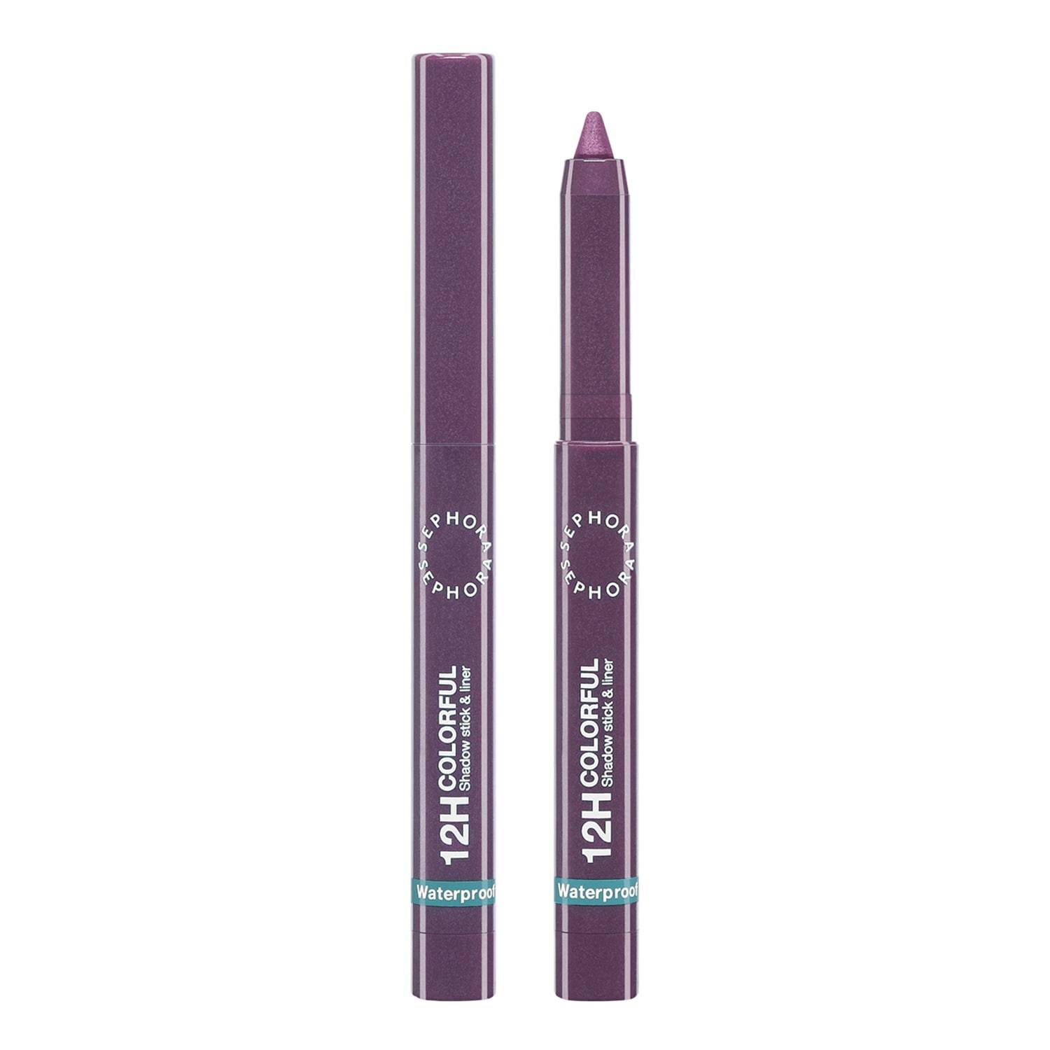 Sephora Collection 12H Colorful Eyeshadow Stick & Liner 1.4G 13 Iris Shimmer