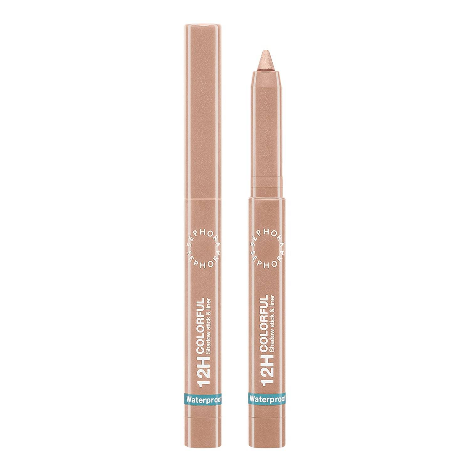 Sephora Collection 12H Colorful Eyeshadow Stick & Liner 1.4G 04 Sand Shimmer