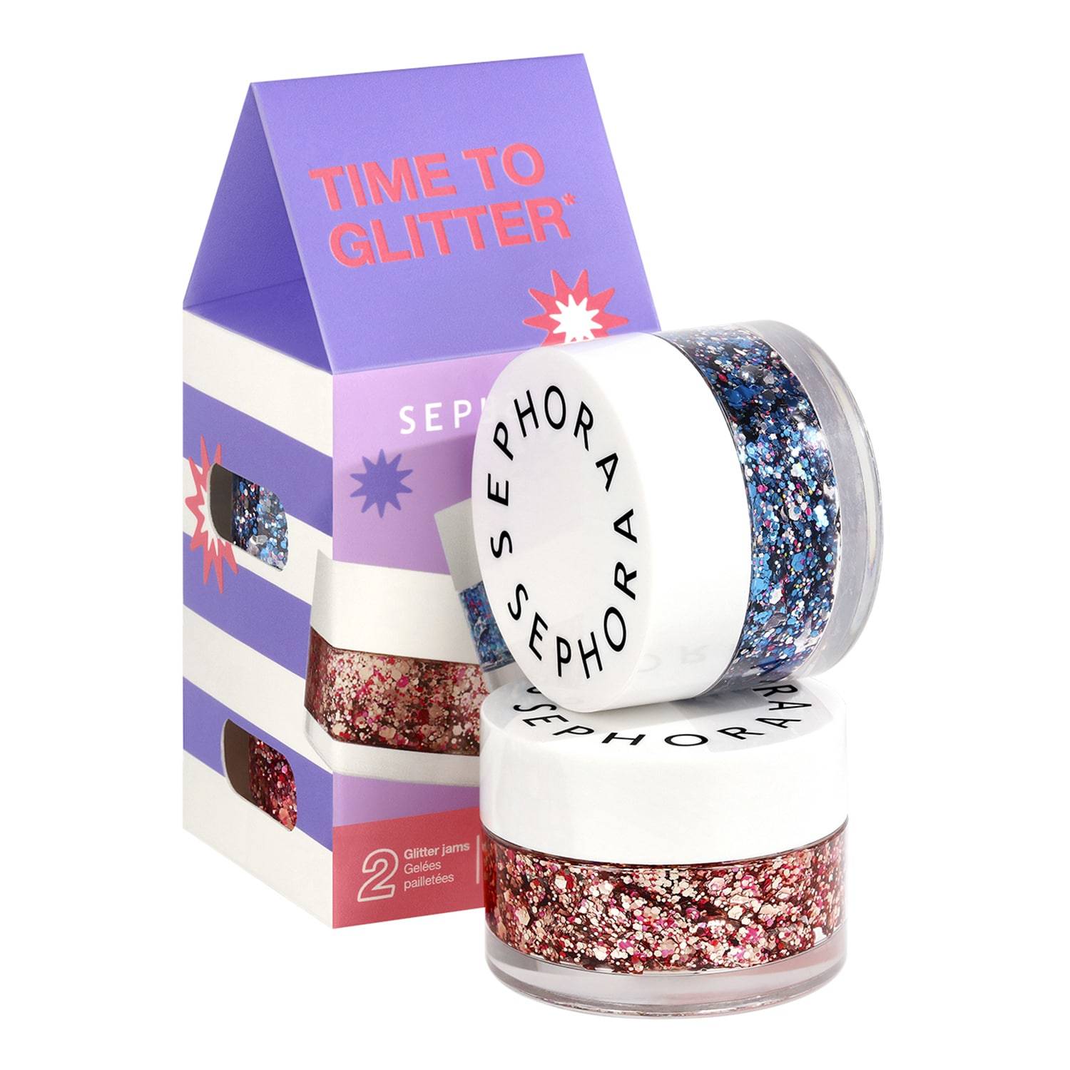 Sephora Collection Time To Glitter 2 Glitter Jams X2
