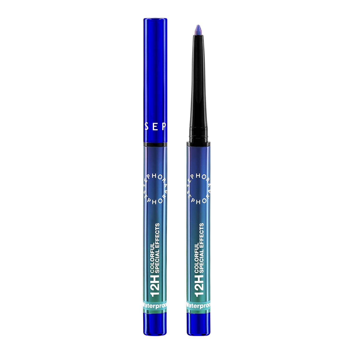 Sephora Collection 12H Colorful Special Effects Multichrome Retractable Eyeliner 0.2G 03 Celestial Blue
