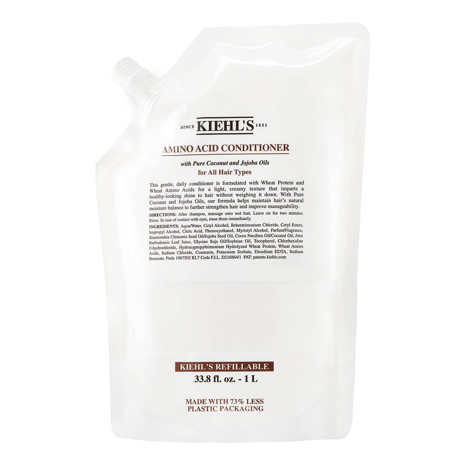 Kiehl's Since 1851 Refillable Amino Acid Conditioner 1000Ml Refill
