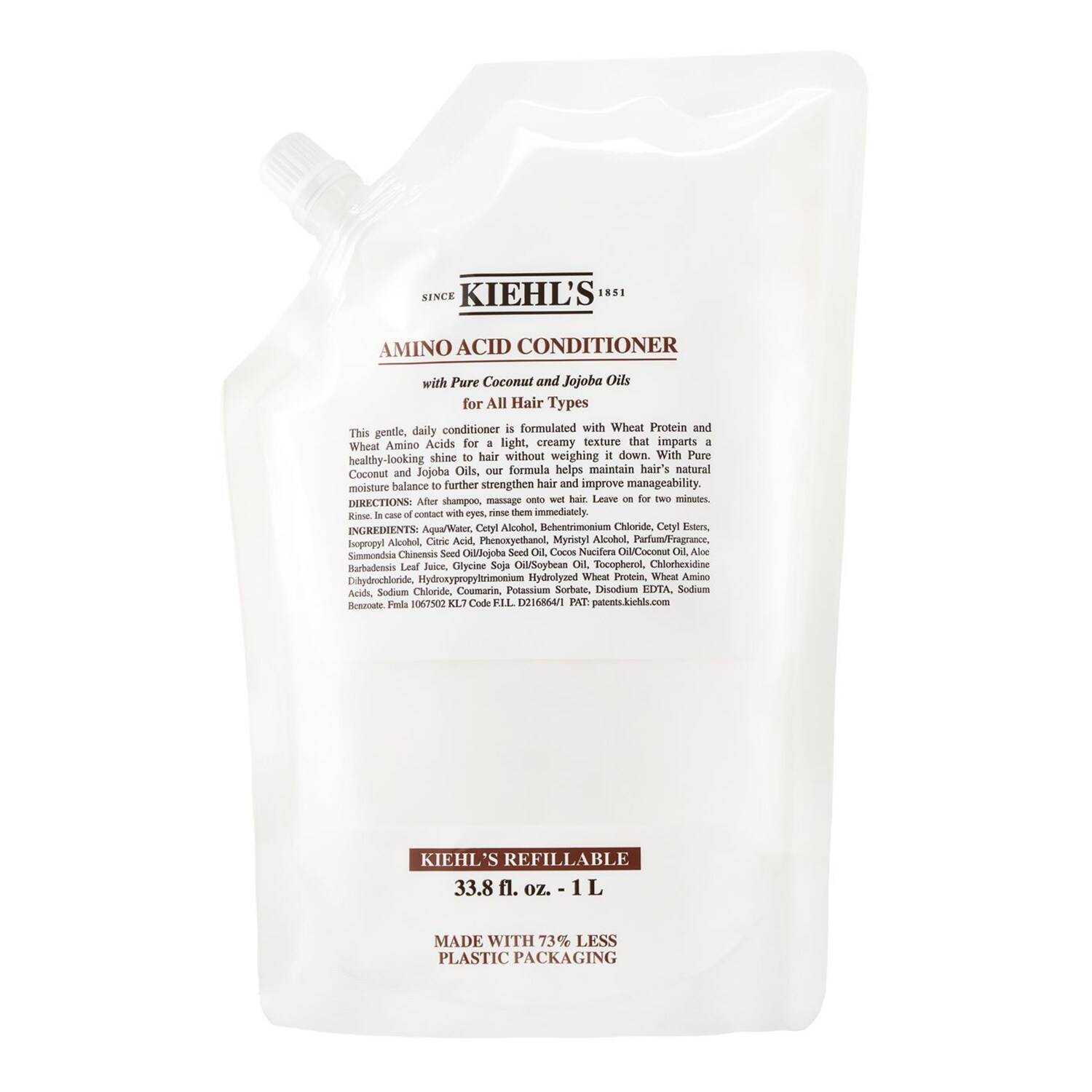 Kiehl's Refillable Amino Acid Conditioner 1000Ml Refill