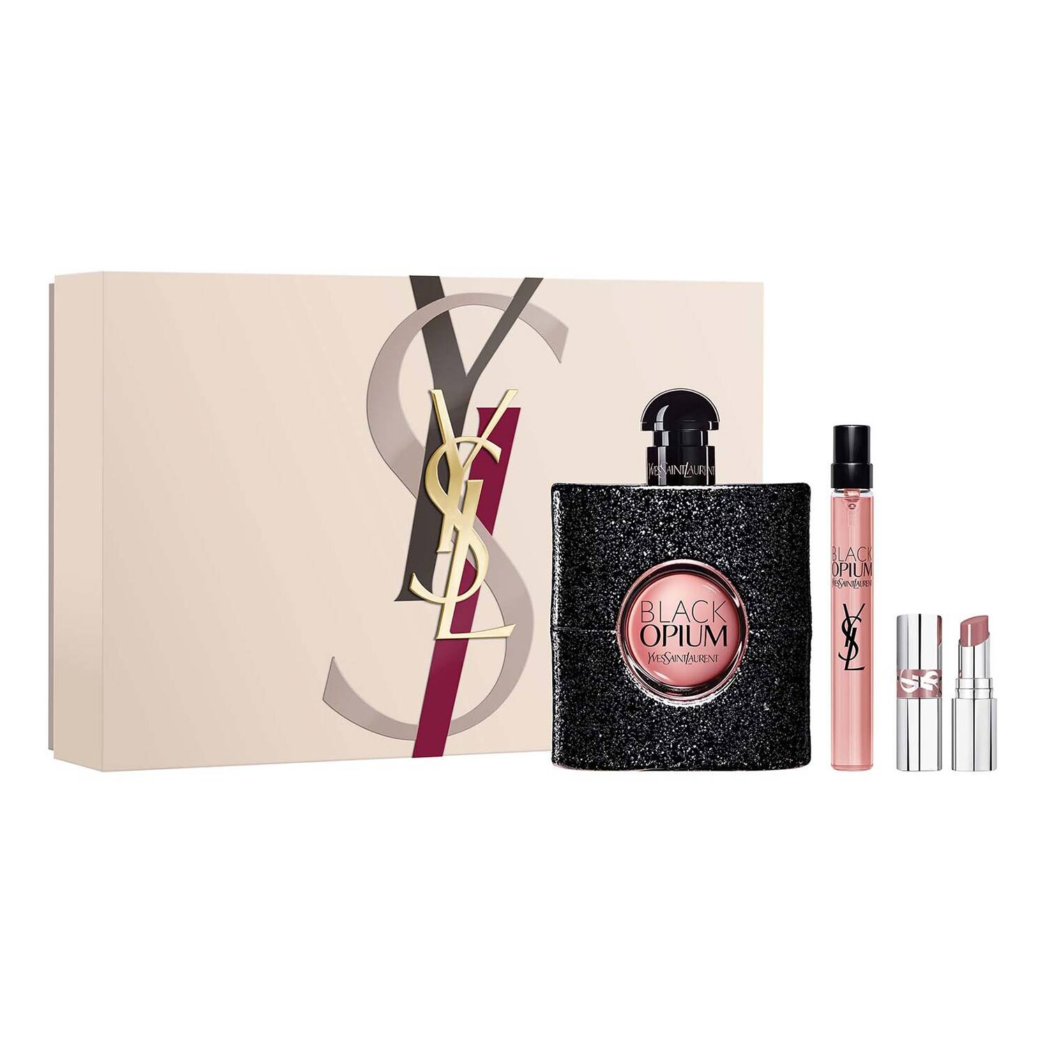Yves Saint Laurent Black Opium Eau De Parfum 90Ml Spring Set
