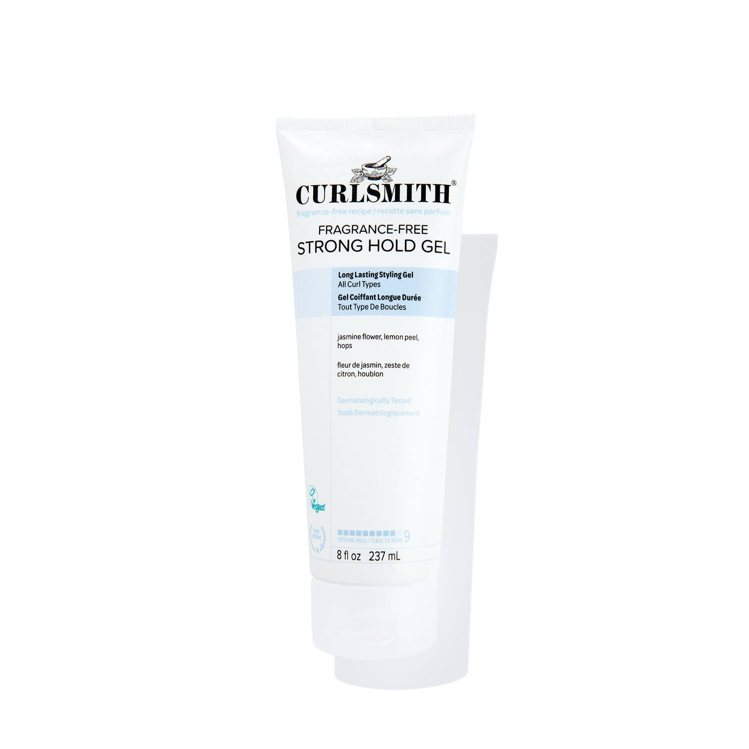 Curlsmith Fragrance-Free Strong Hold Gel 237Ml
