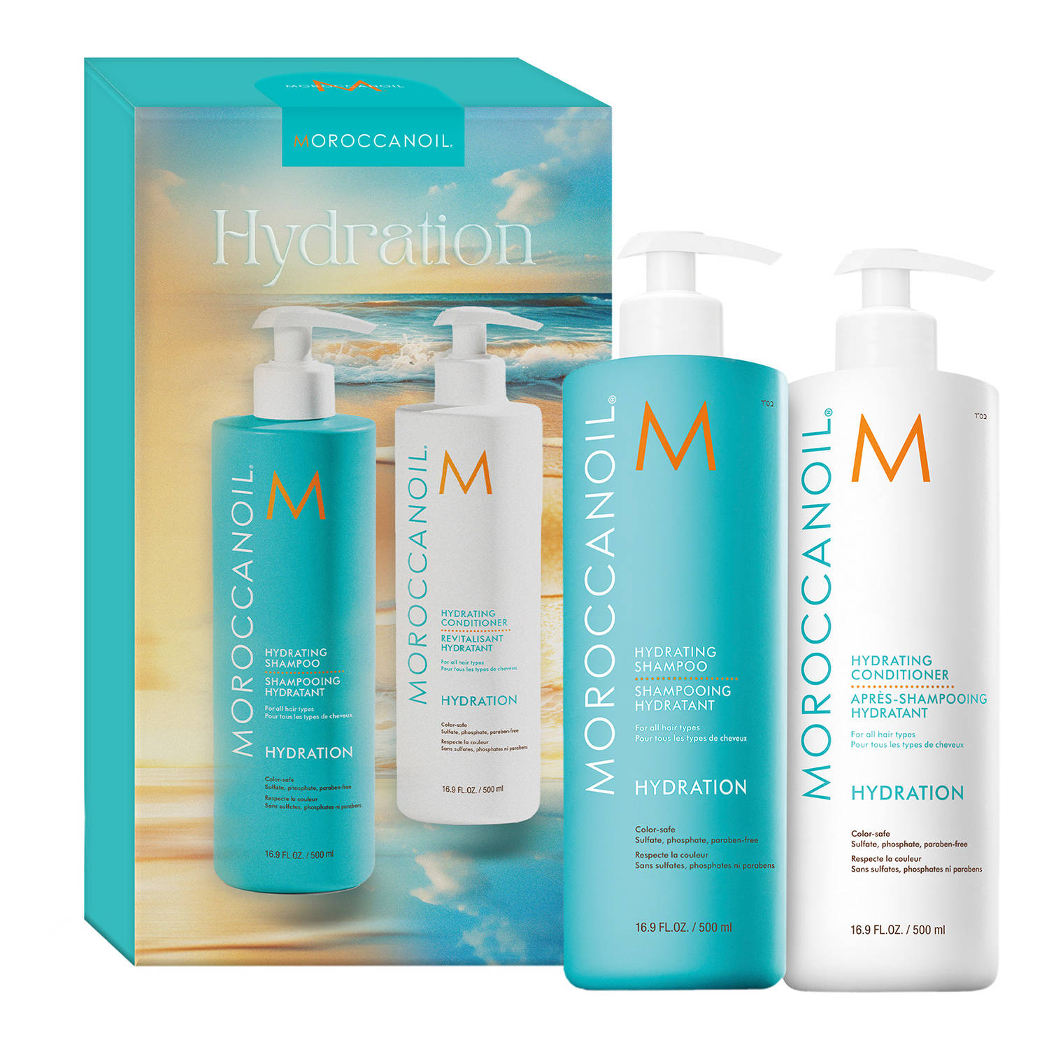 Moroccanoil Shampoo & Conditioner Hydrating Hair Routine Duo