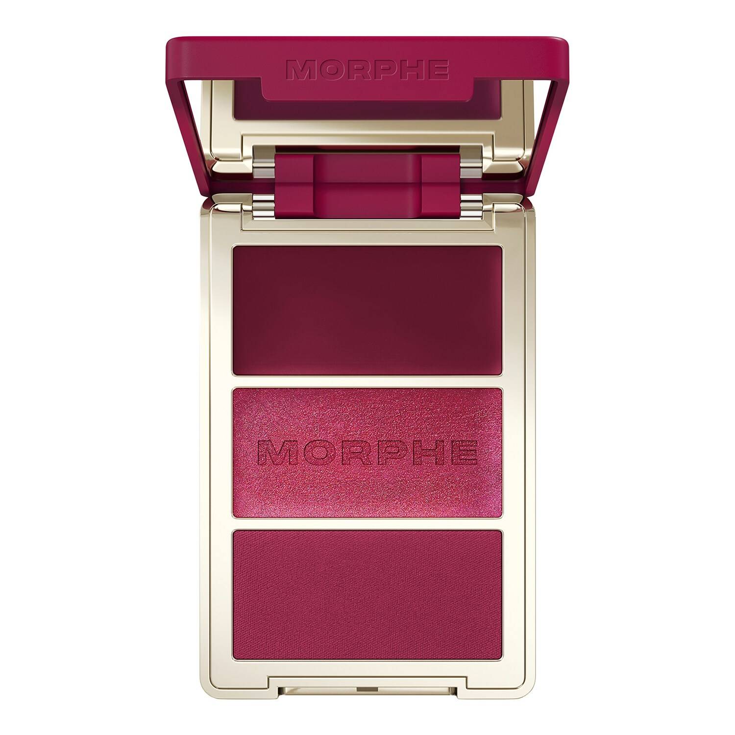 Morphe Cheek Thrills Multi-Finish Face Trio 10.8G Wine & Dine