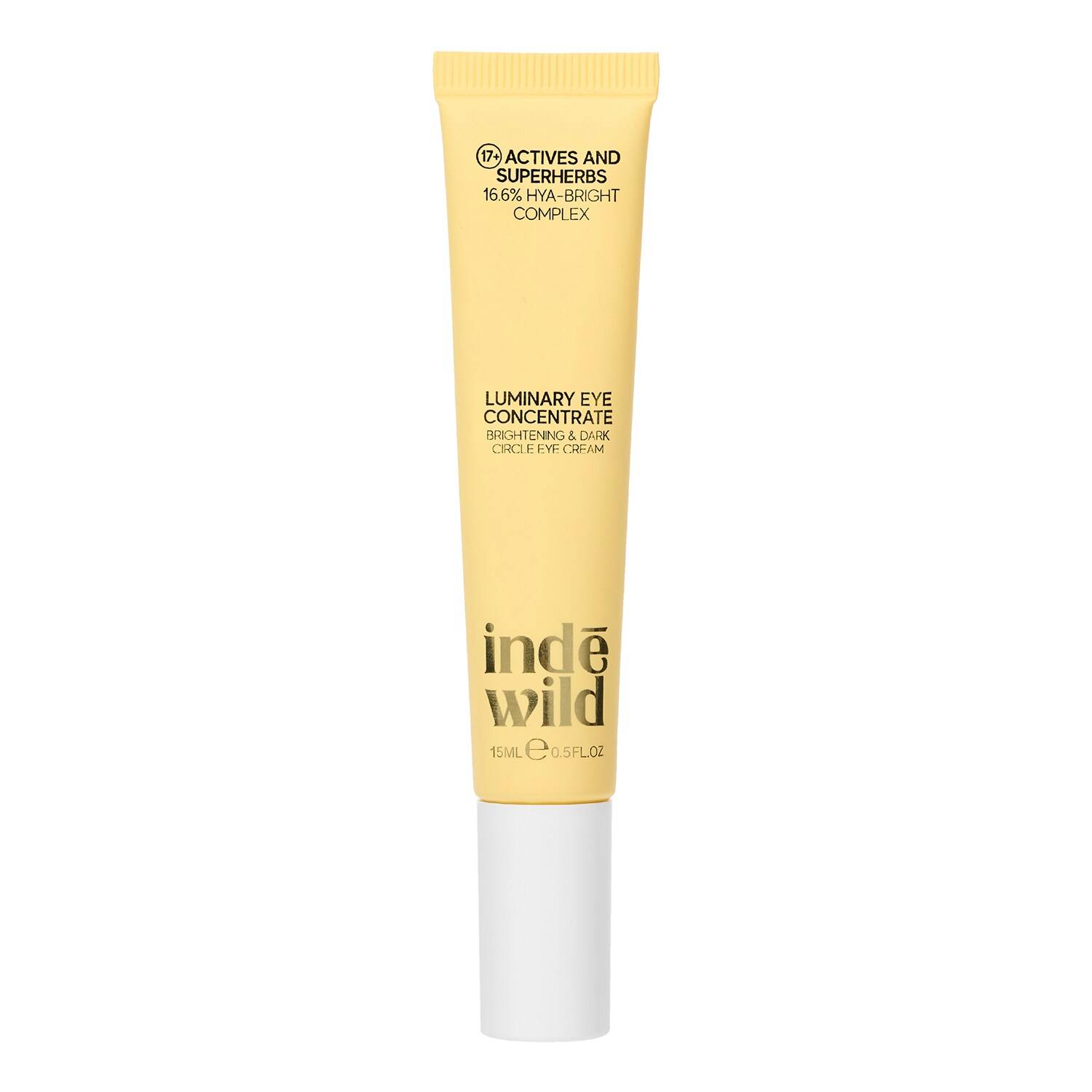 Inde Wild Limited Luminary Eye Concentrate Brightening & Dark Circle Eye Cream 15Ml