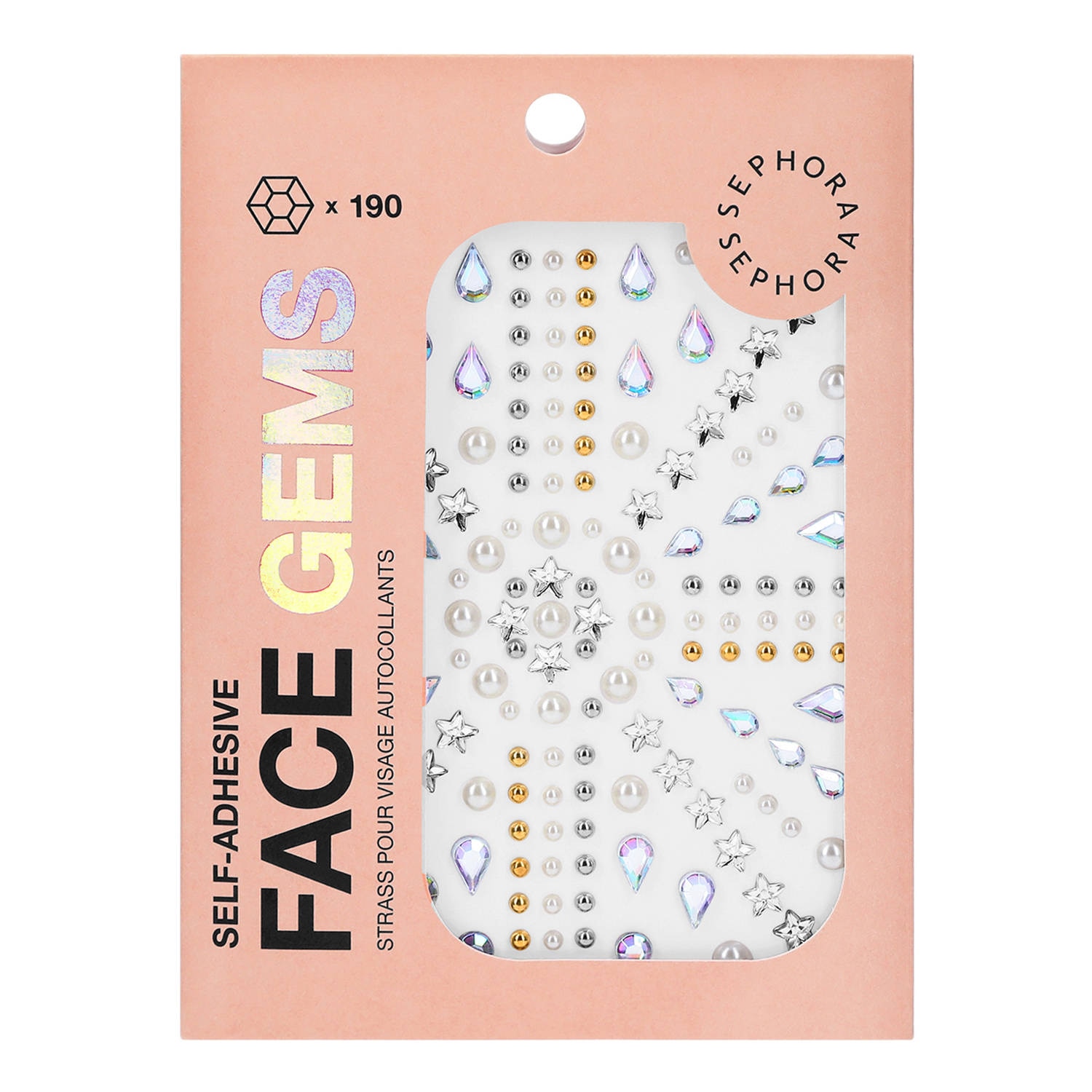 Sephora Collection Face Gems Self-Adhesive Face Gems X 190