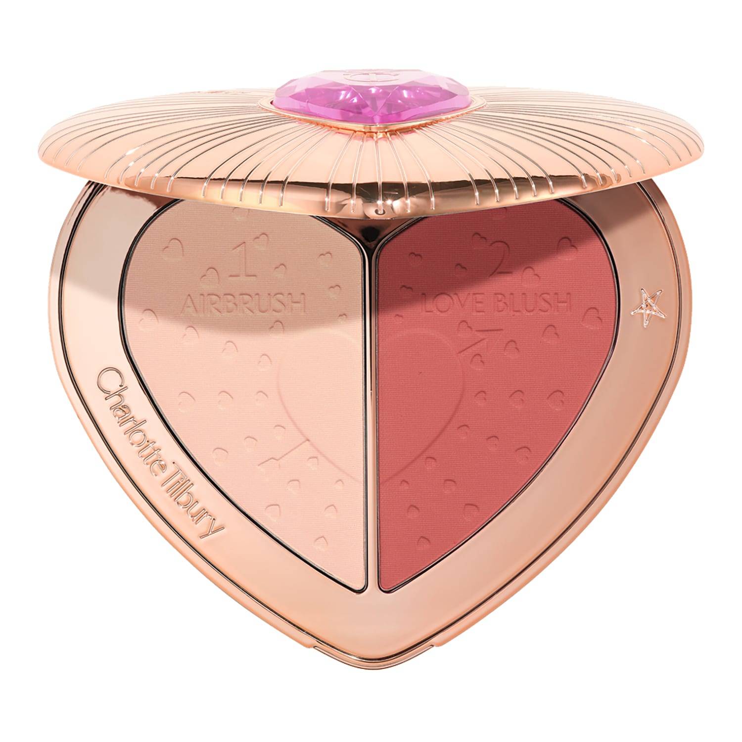Charlotte Tilbury Charlotte's Beauty Soulmates Face Palette - Face Palette Pillow Talk Flawless Peach (13 G)