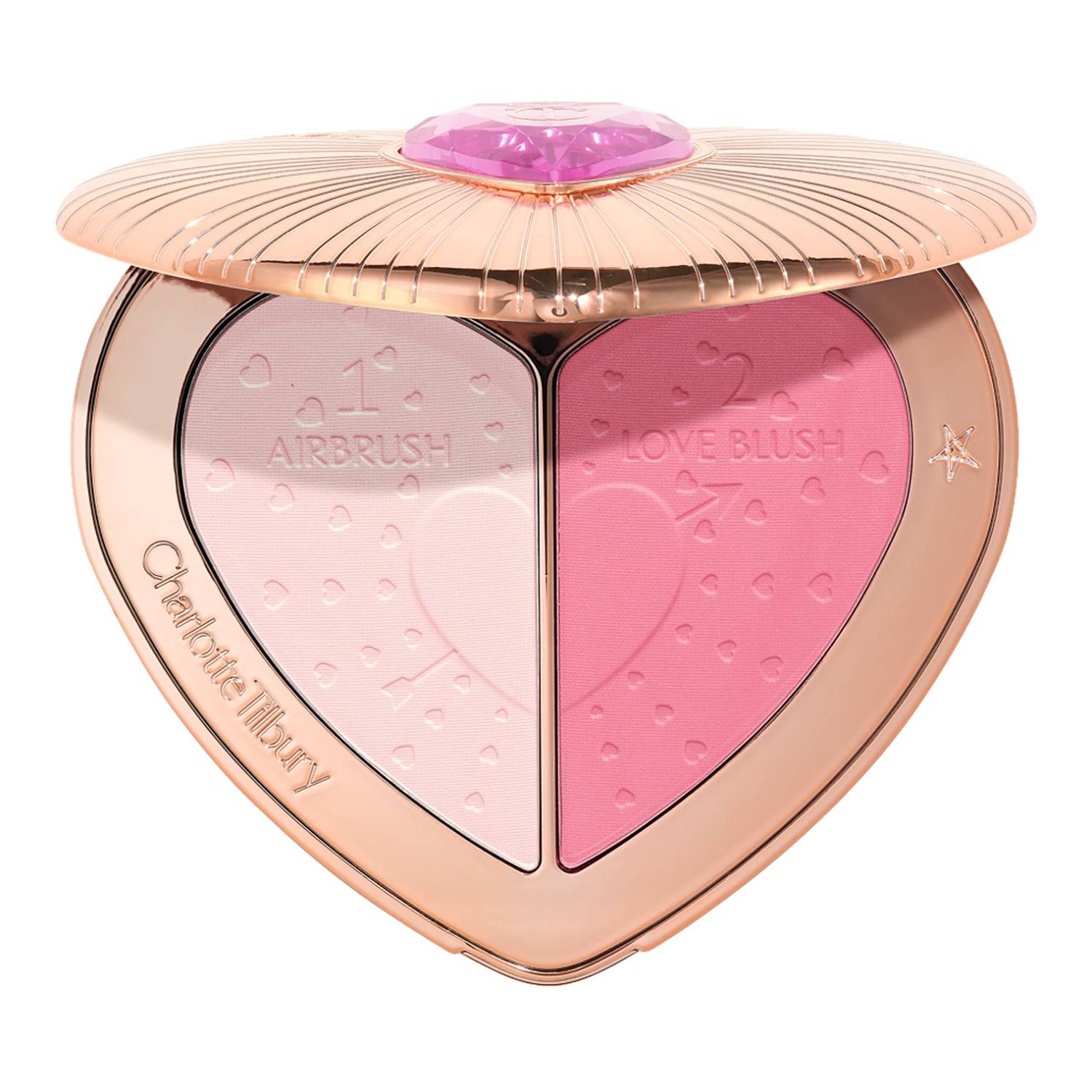Charlotte Tilbury Charlotte's Beauty Soulmates Face Palette - Face Palette Pillow Talk Flawless Pink (13 G)