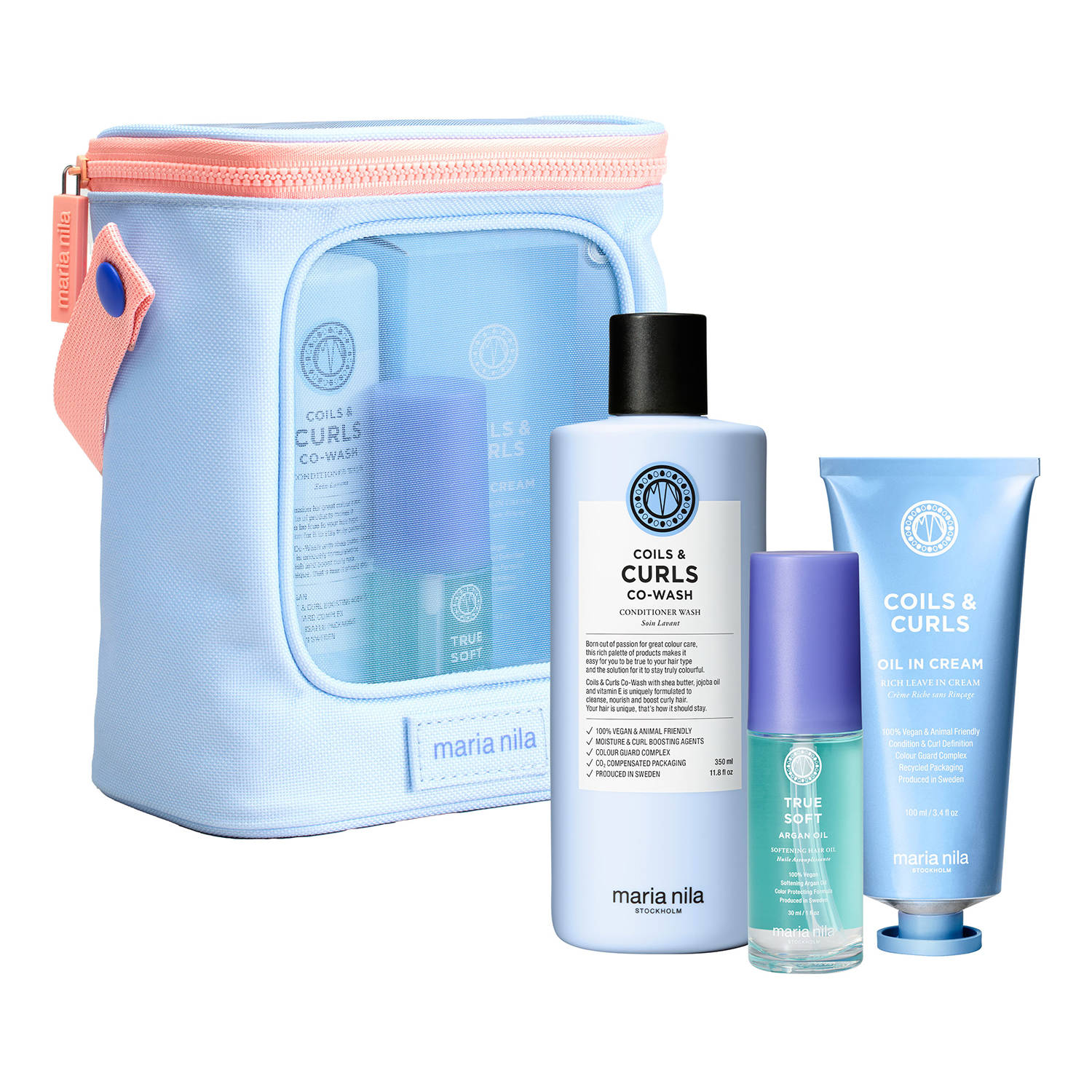 Maria Nila Coils & Curls Beauty Bag Limited Edition