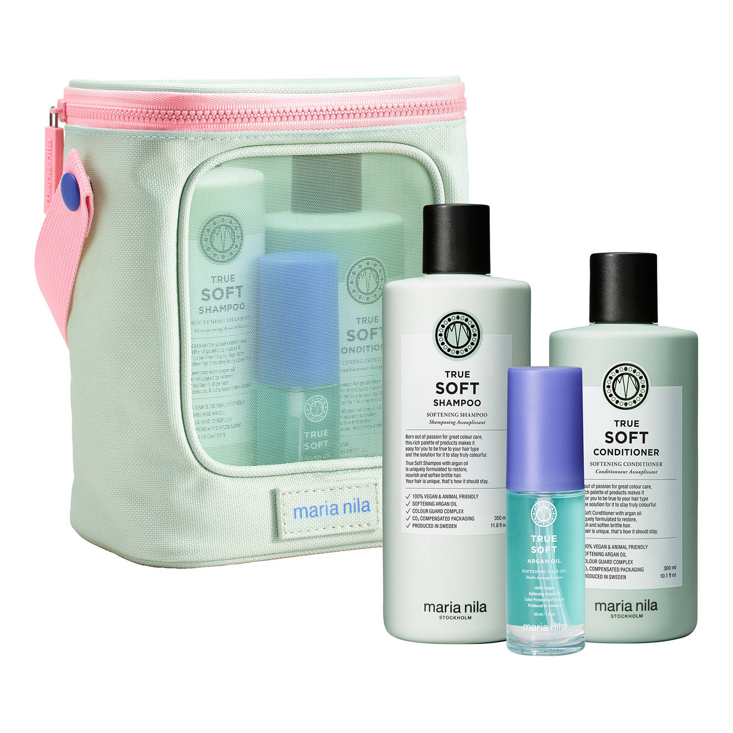 Maria Nila True Soft Beauty Bag Limited Edition