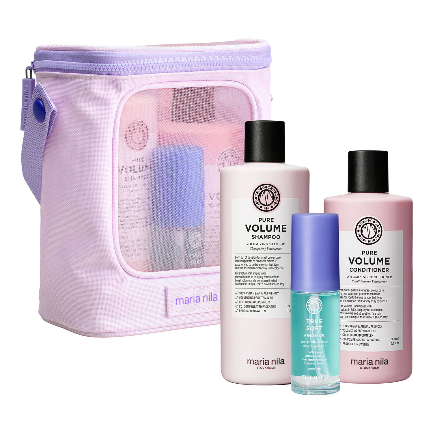 Maria Nila Pure Volume Beauty Bag Limited Edition