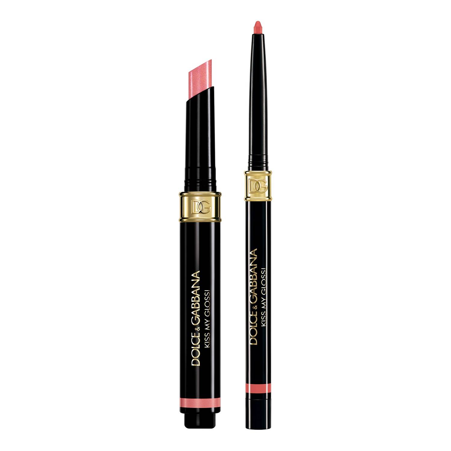Dolce & Gabbana Kiss My Gloss! 4D Gloss Stick & Lip Liner Duo 01 Whisper
