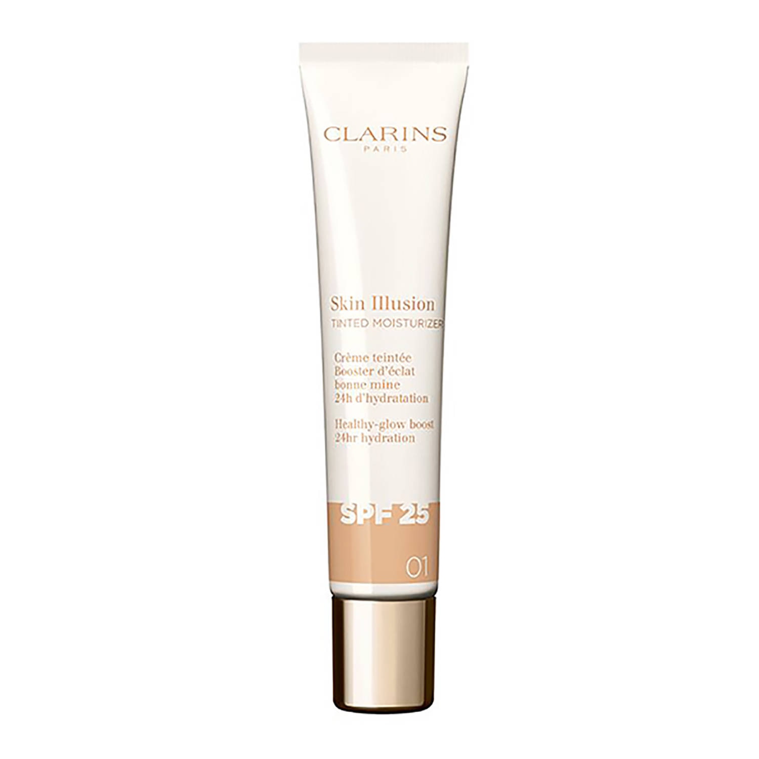 Clarins Skin Illusion Tinted Moisturiser Spf25 40Ml 01