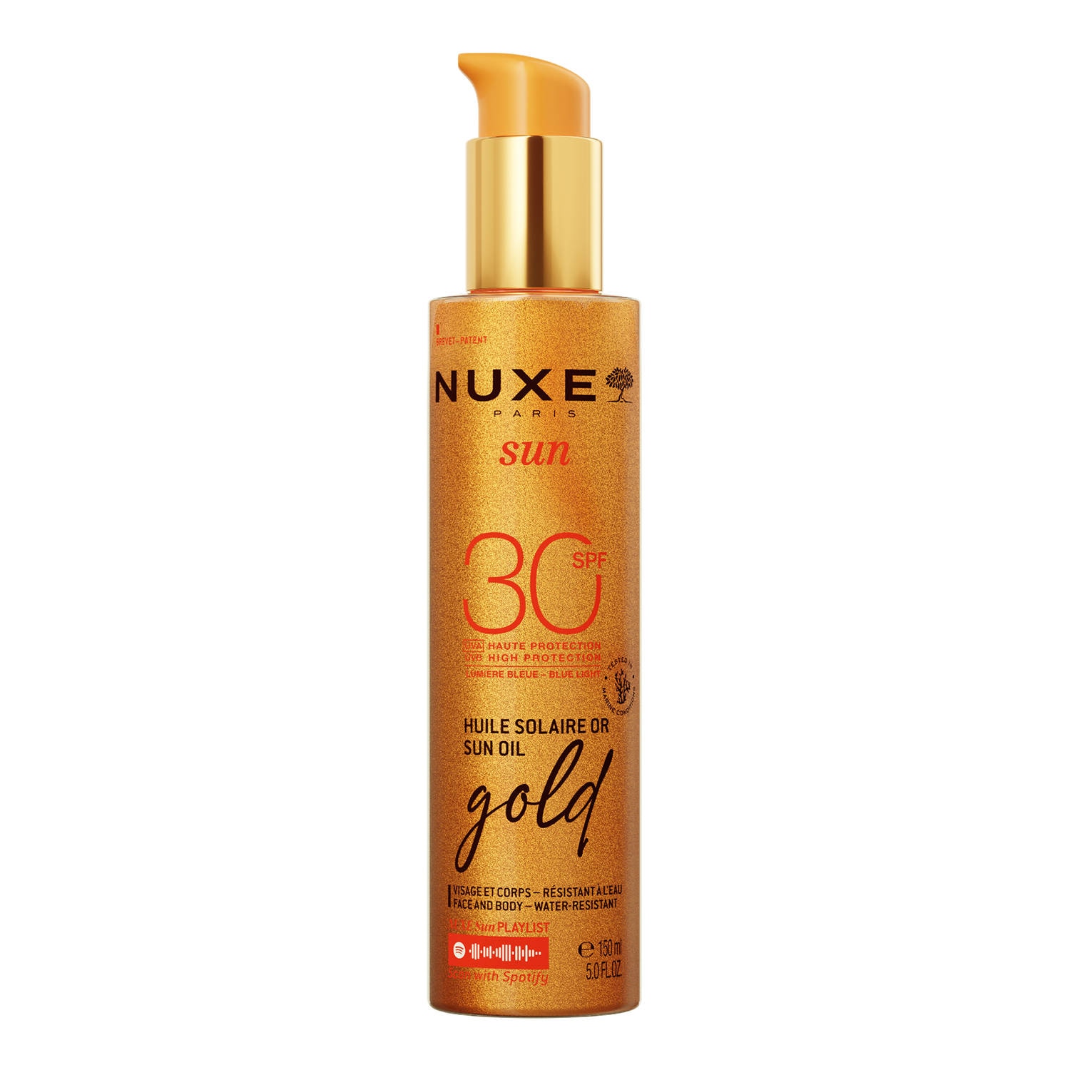 Nuxe Sun Oil Gold High Protection Spf30 150Ml