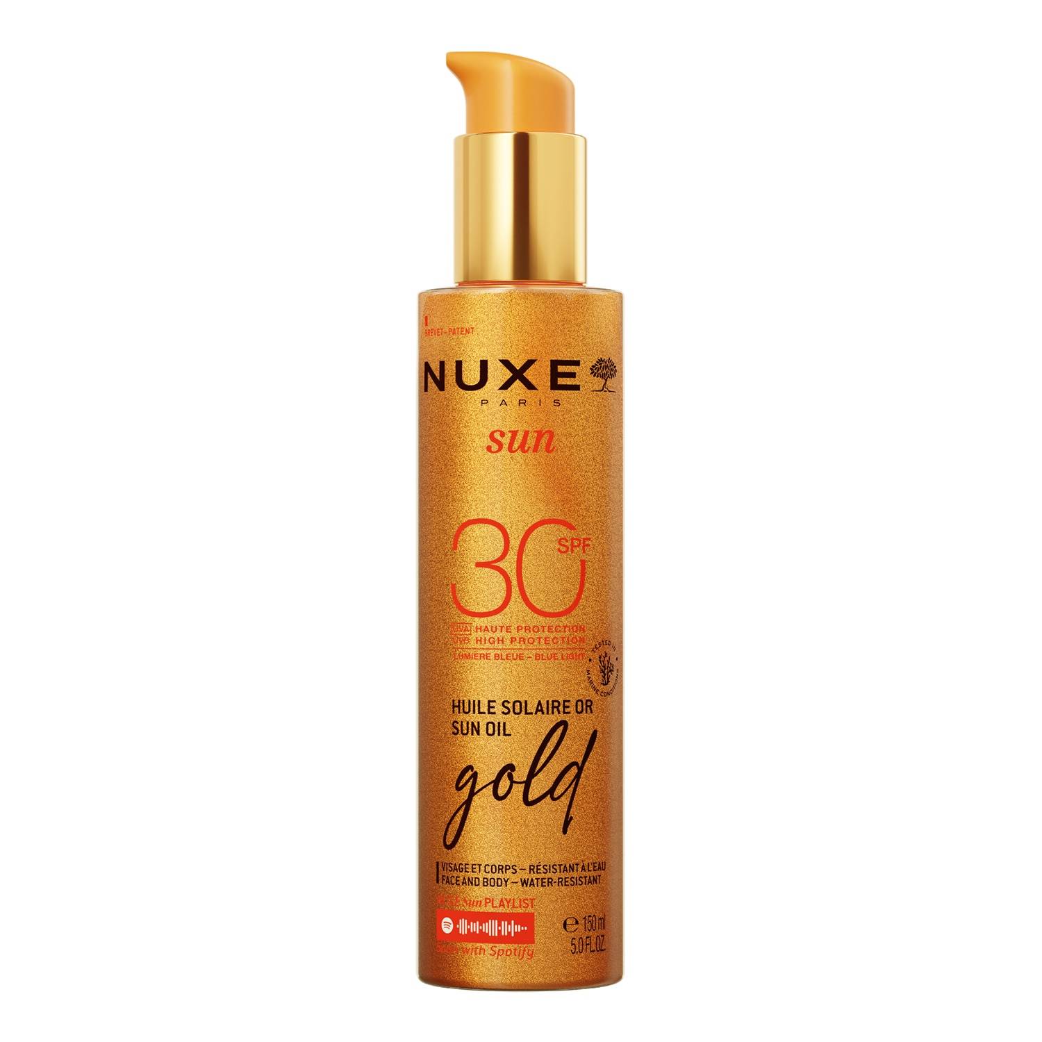 Nuxe Sun Oil Gold High Protection Spf30 150Ml