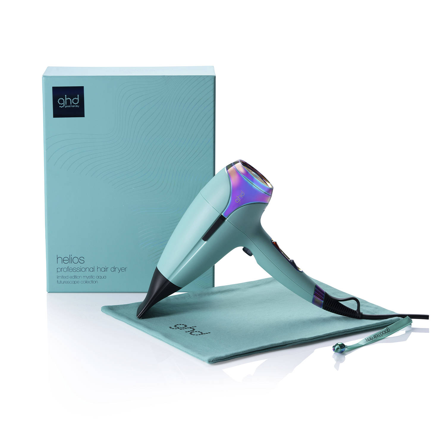 Ghd Helios Limited Edition Hair Dryer In Mystic Aqua
