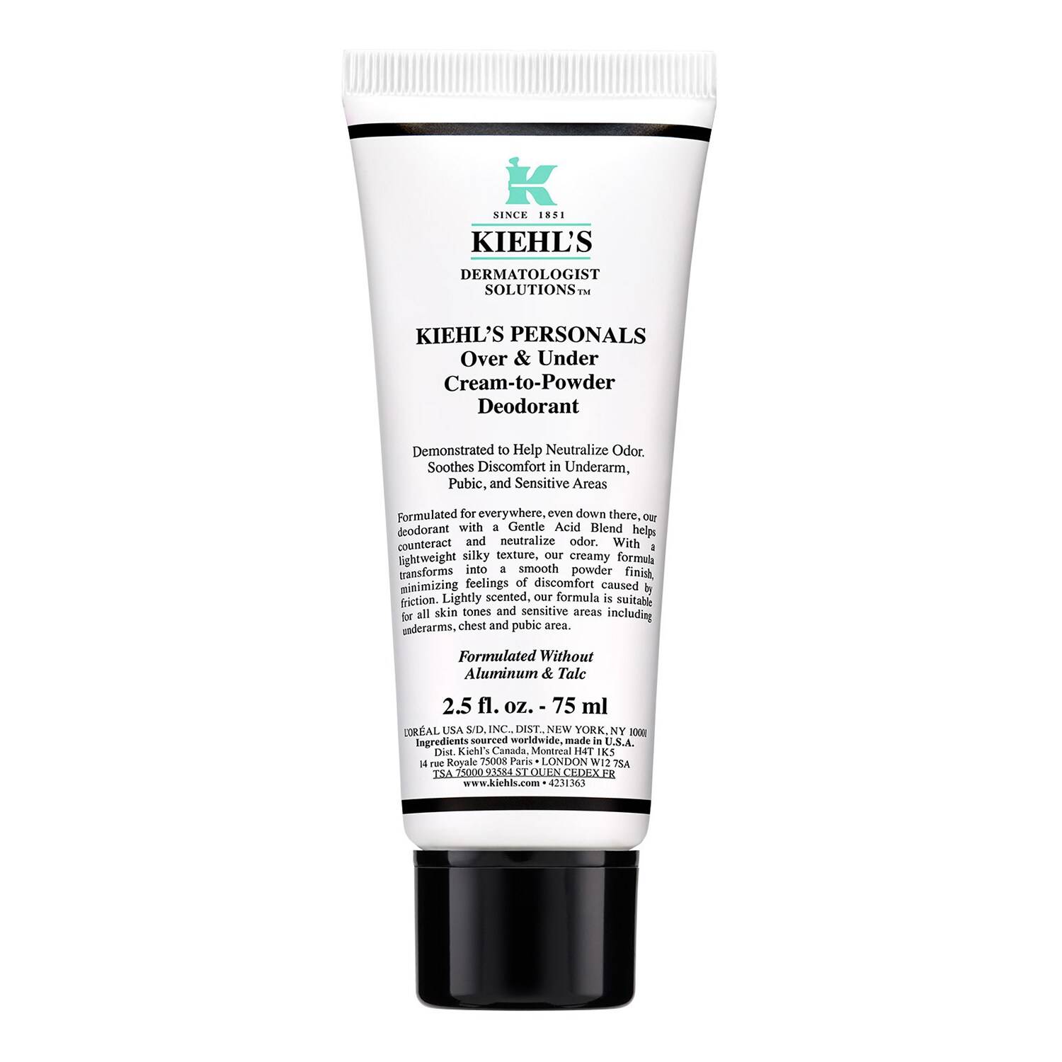 Kiehl's All-Over Deodorant 75Ml
