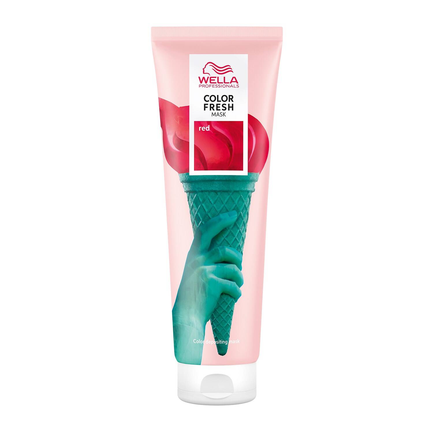 Wella Professionals Color Fresh Mask Semi-Permanent Hair Dye Treatment In Red 150Ml