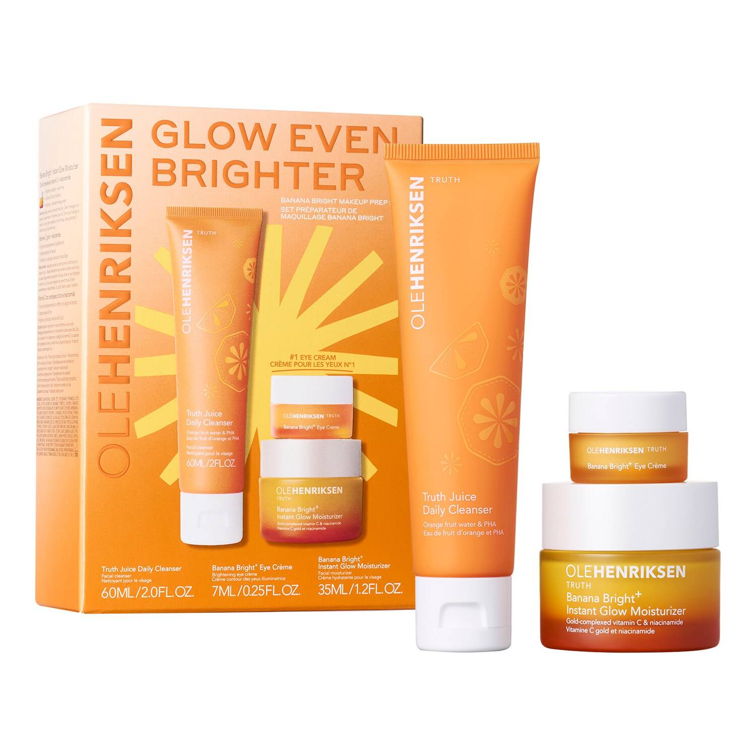 Olehenriksen Glow Even Brighter - Vitamin C Skincare Set