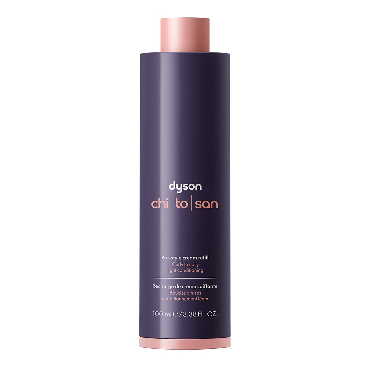 Dyson Chitosan Pre-Style Curly To Coily Light Conditioning Cream Refill 100Ml