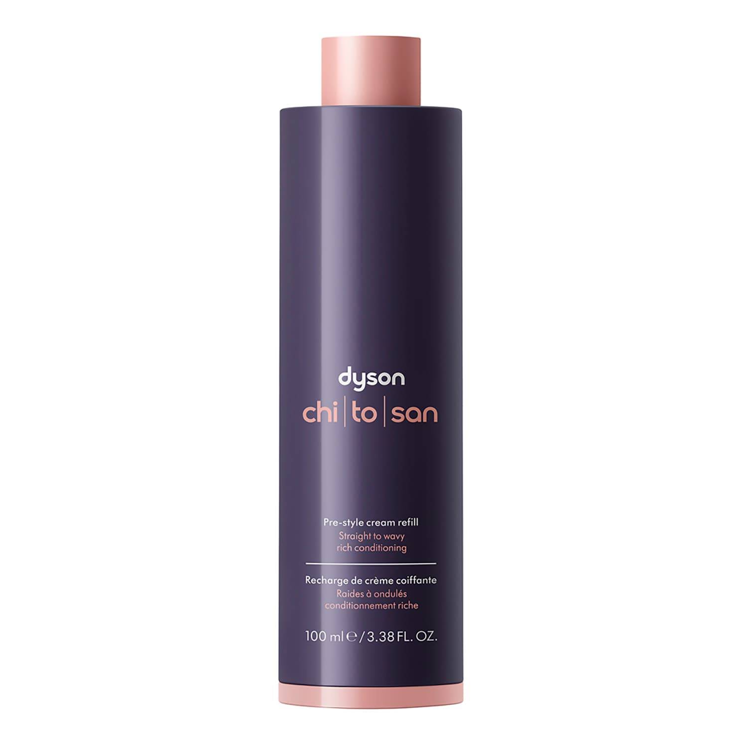 Dyson Chitosan Pre-Style Straight To Wavy Rich Conditioning Cream Refill 100Ml