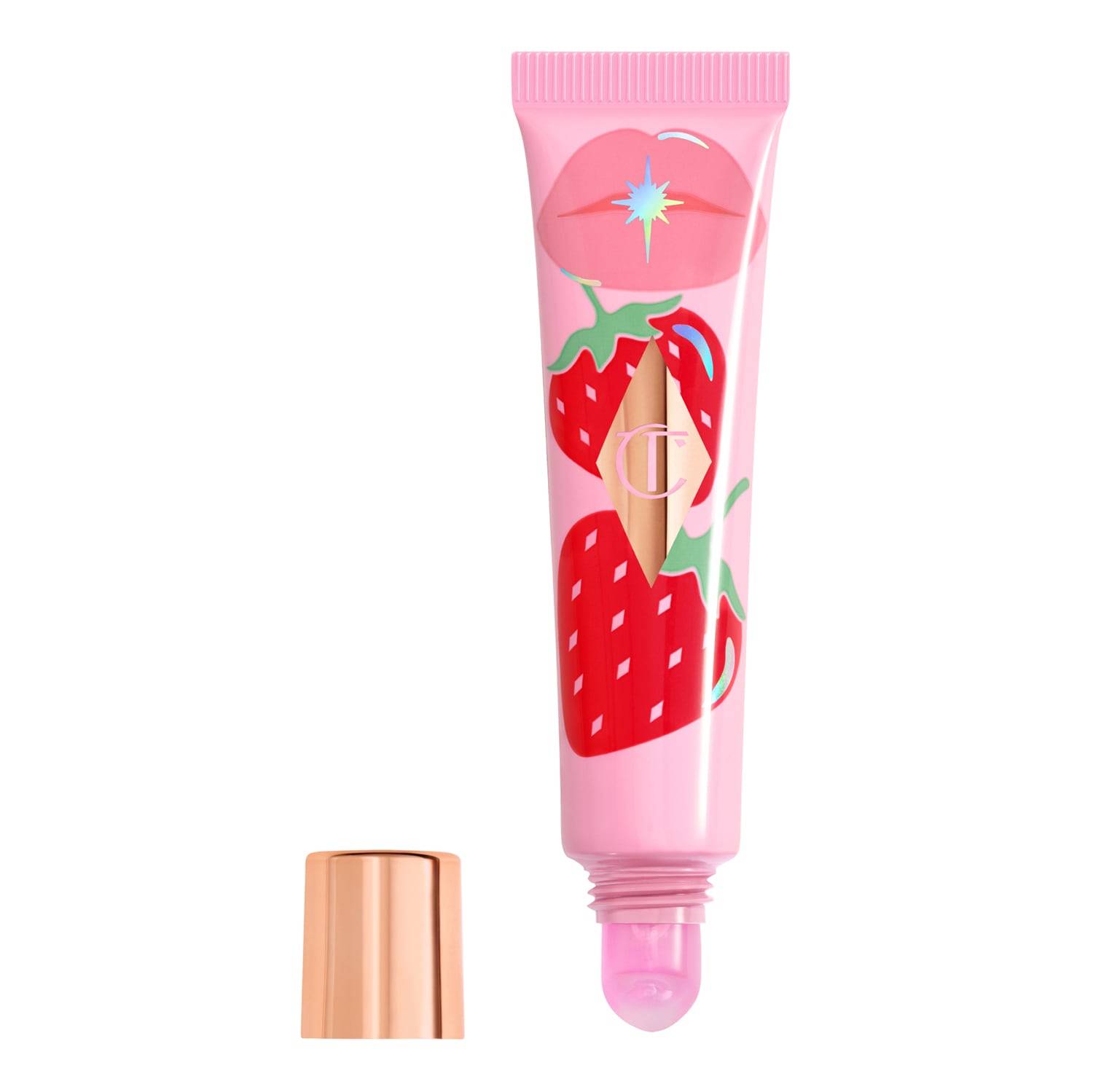 Charlotte Tilbury Unreal Lips Healthy Glow Nectar Oil - Lip Oil 14Ml Juicylicious Strawberry Vanilla