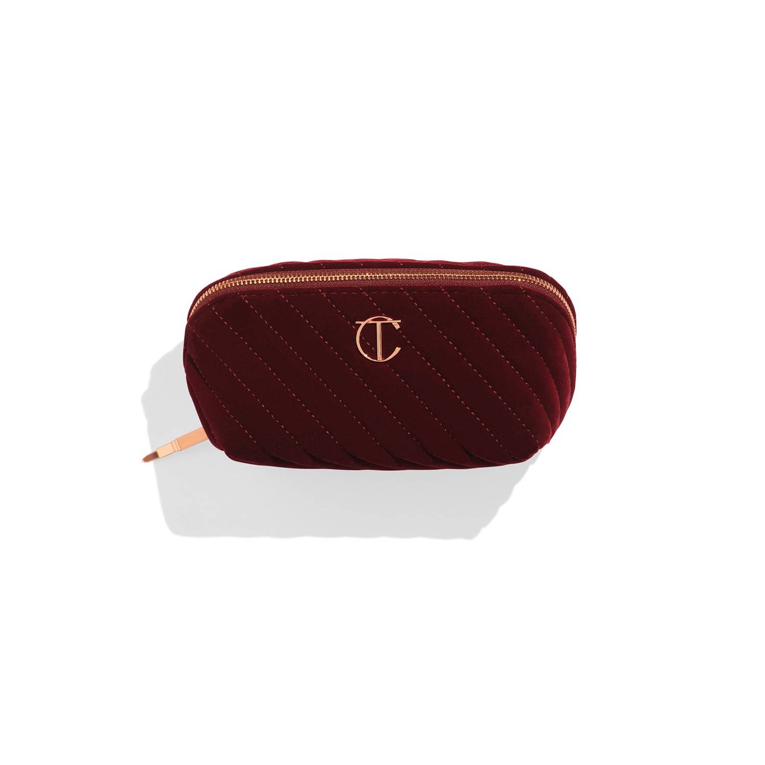 Charlotte Tilbury Organiser Velvet Make Up Bag Medium