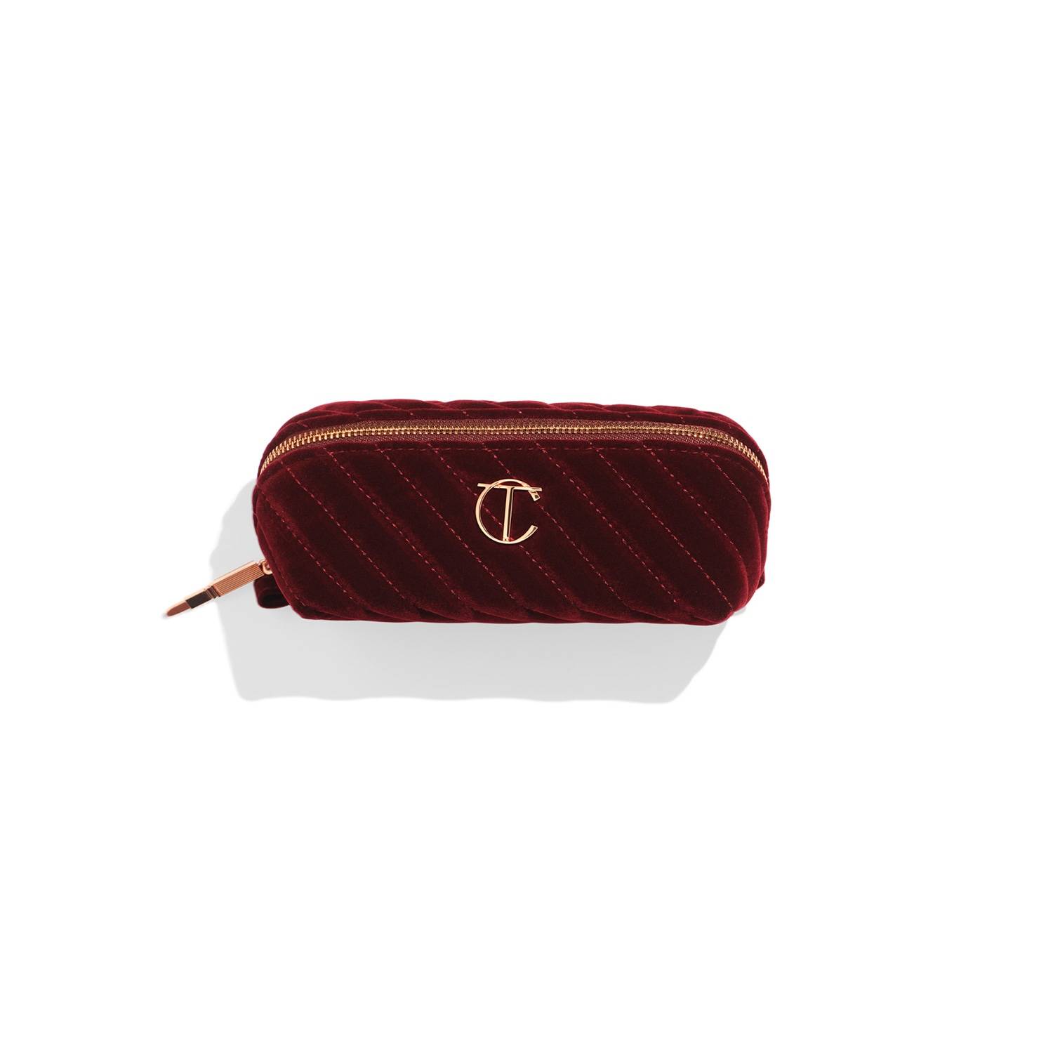 Charlotte Tilbury Organiser Velvet Make Up Bag Small