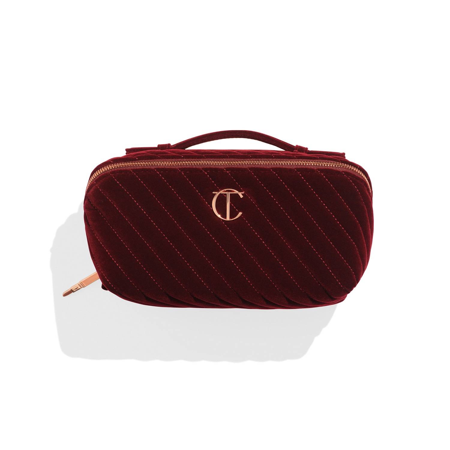 Charlotte Tilbury Organiser Velvet Make Up Bag Large