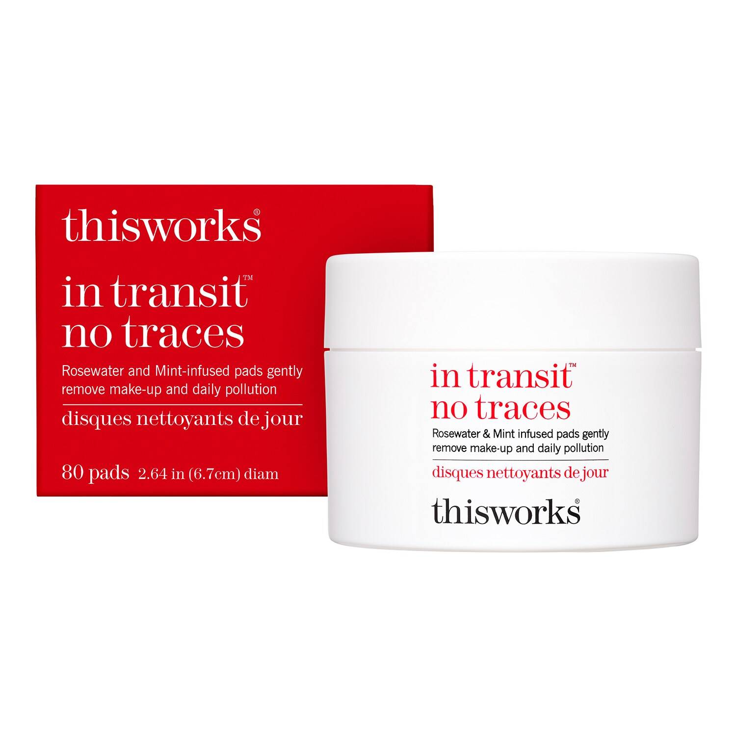 This Works In Transit No Traces 80 Pads