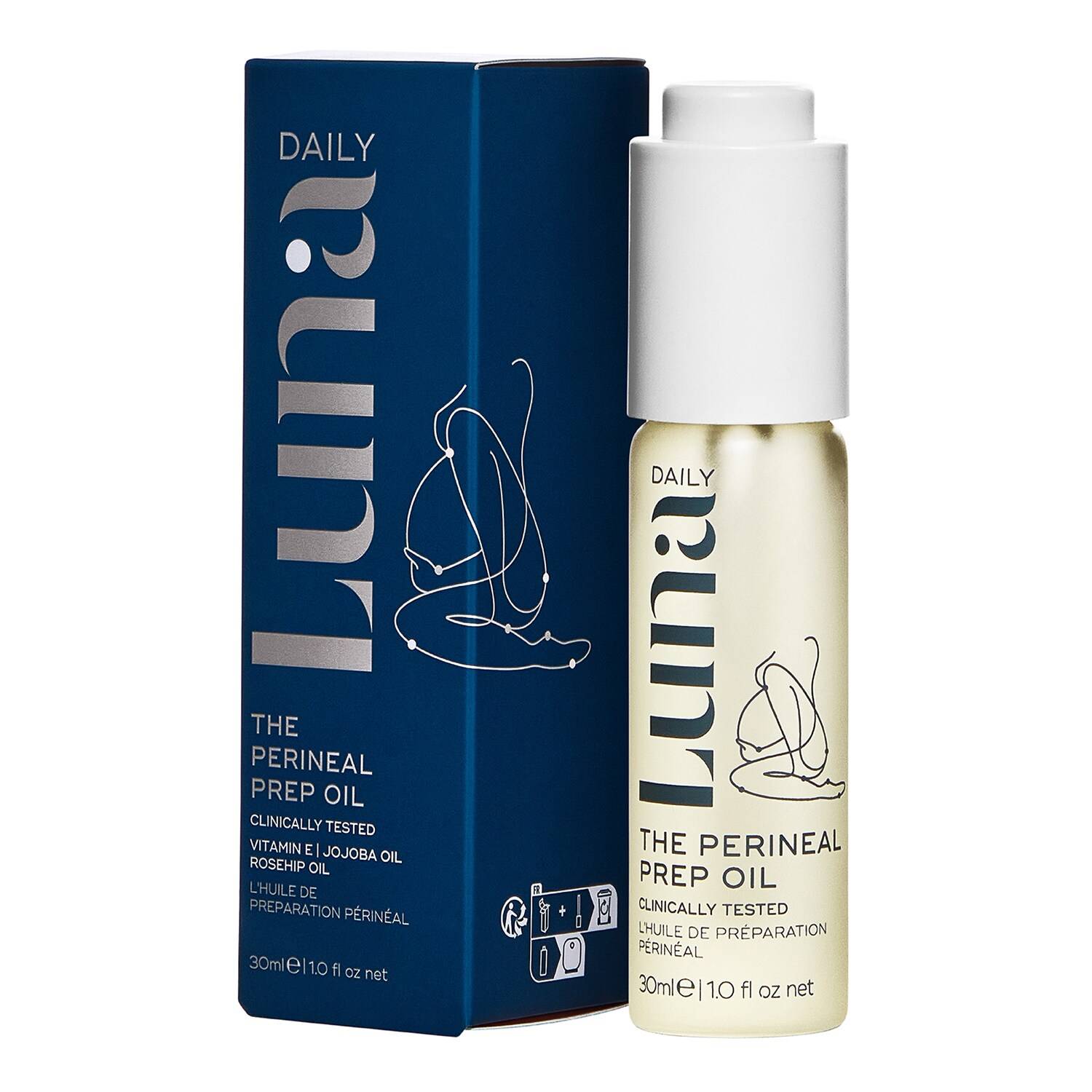 Luna Daily Perineal Massage Oil 30Ml