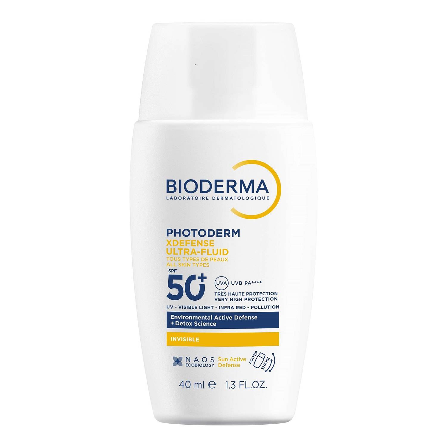 Bioderma Photoderm Xdefense Ultra Fluid Spf50+ Suncare Cream 40Ml Invisible