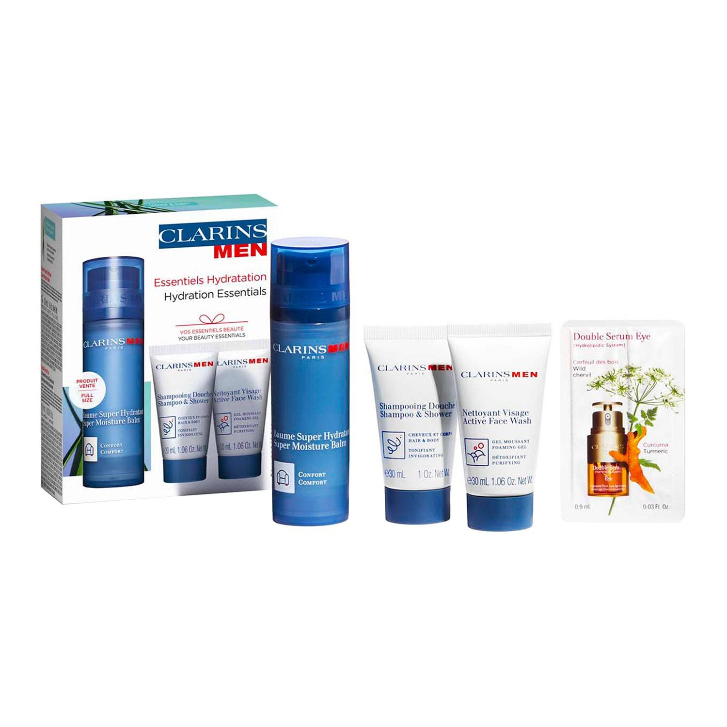 Clarins Men Hydration Essentials Set