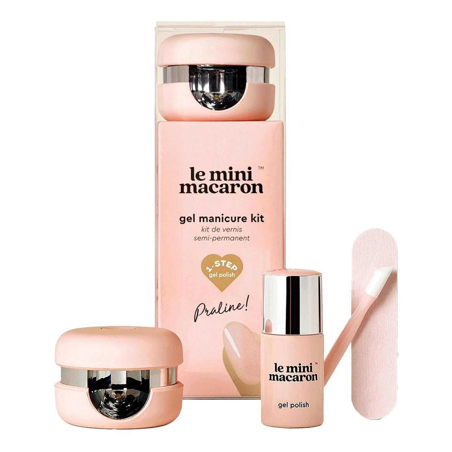 Le Mini Macaron Praline Gel Manicure Kit