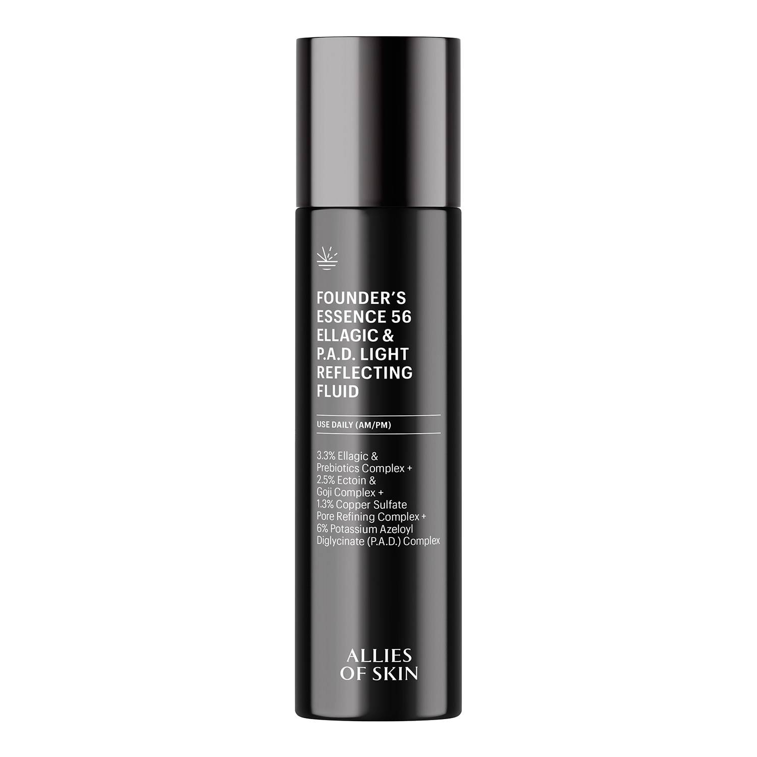 Allies Of Skin Founder's Essence 56 Ellagic & P.A.D. Light Reflecting Fluid 100Ml