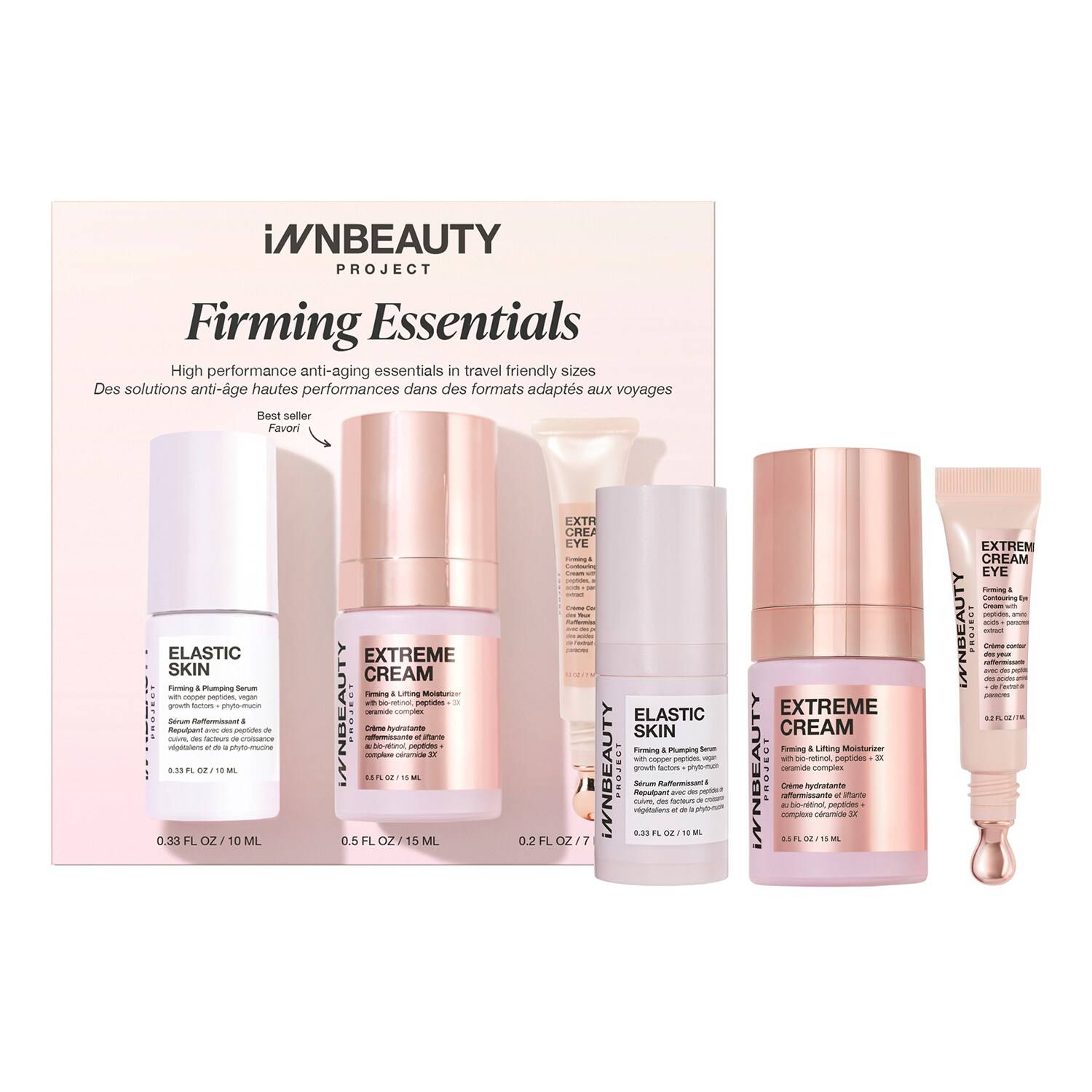 Innbeauty Project Firming Essentials Travel Skincare Kit