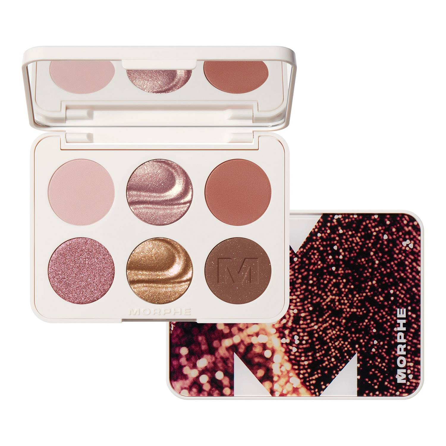 Morphe Chromaplus 6-Pan Eyeshadow Palette 7.5G Outer Spice